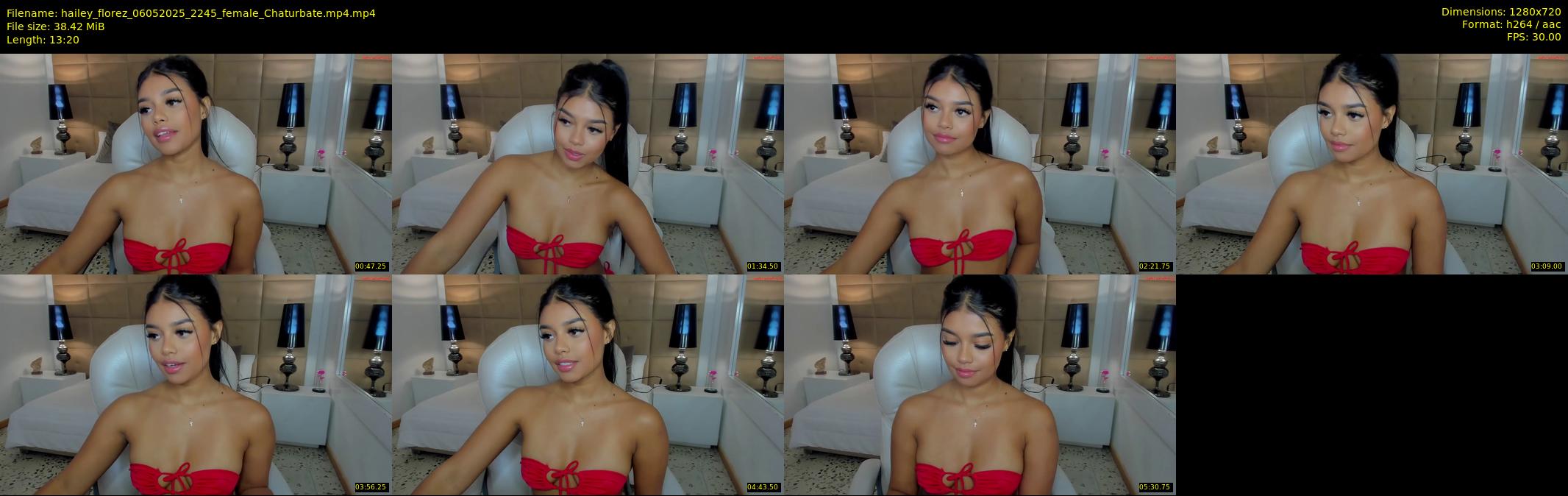 hailey_florez — 14 minute Chaturbate female cam show recording, 720p, May 6, 2025