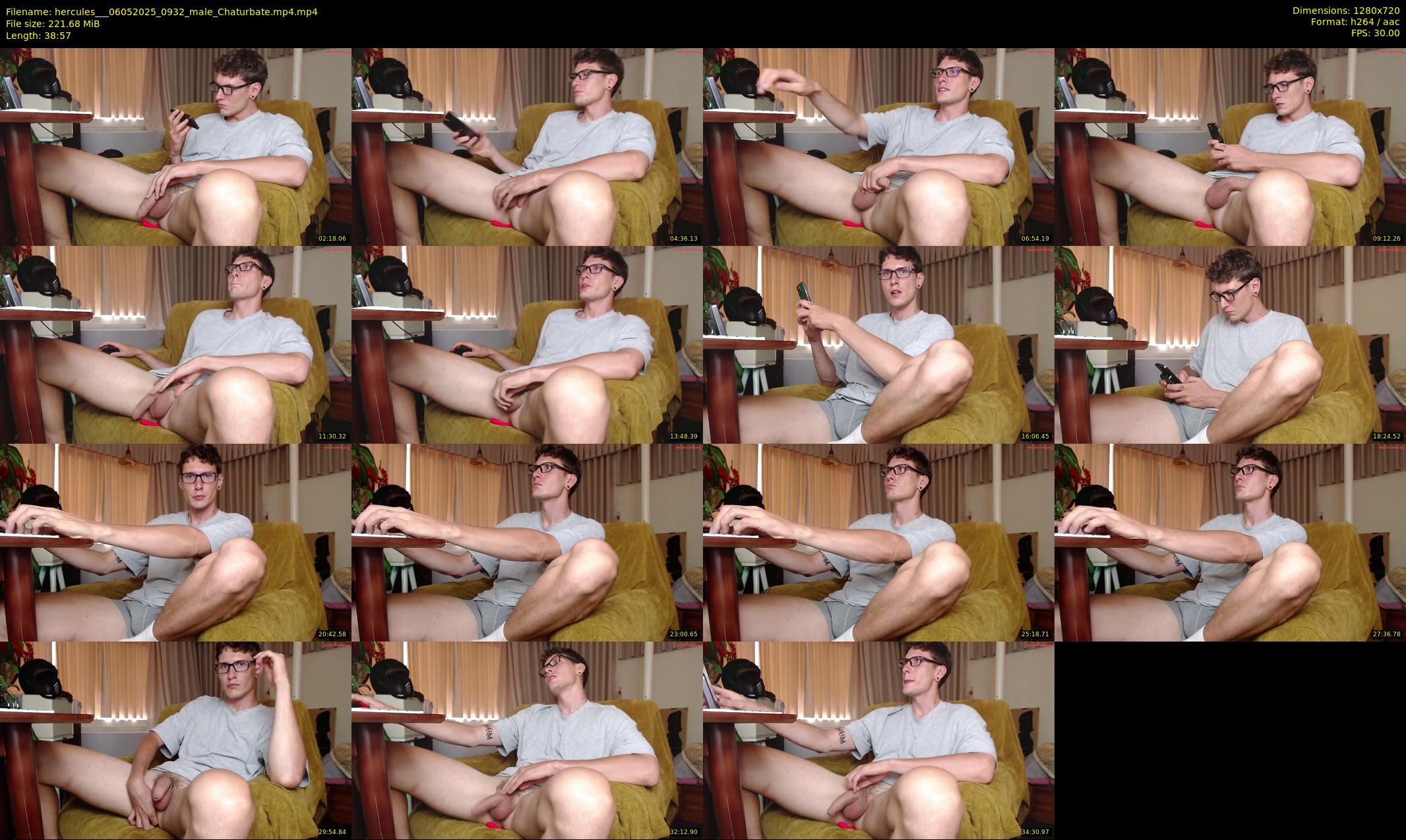 hercules__ — 39 minute Chaturbate male cam show recording, 720p, May 6, 2025