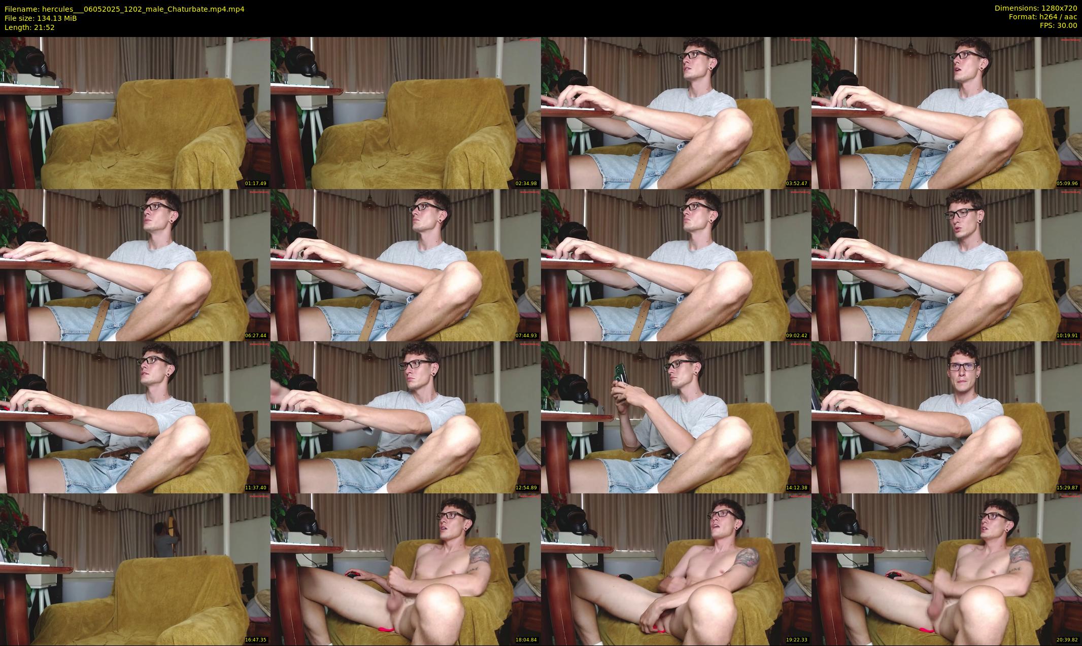 hercules__ — 22 minute Chaturbate male cam show recording, 720p, May 6, 2025