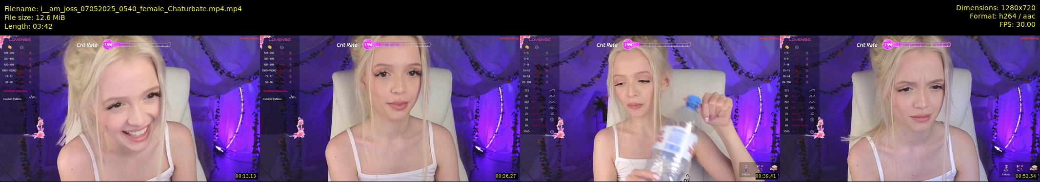 i__am_joss — 4 minute Chaturbate female cam show recording, 720p, May 7, 2025