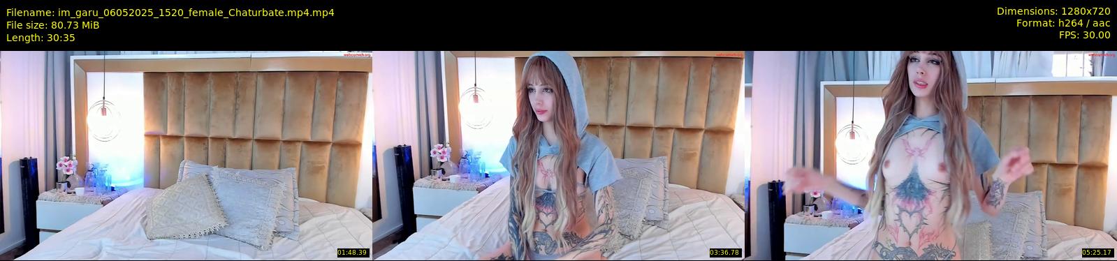 im_garu — 31 minute Chaturbate female cam show recording, 720p, May 6, 2025