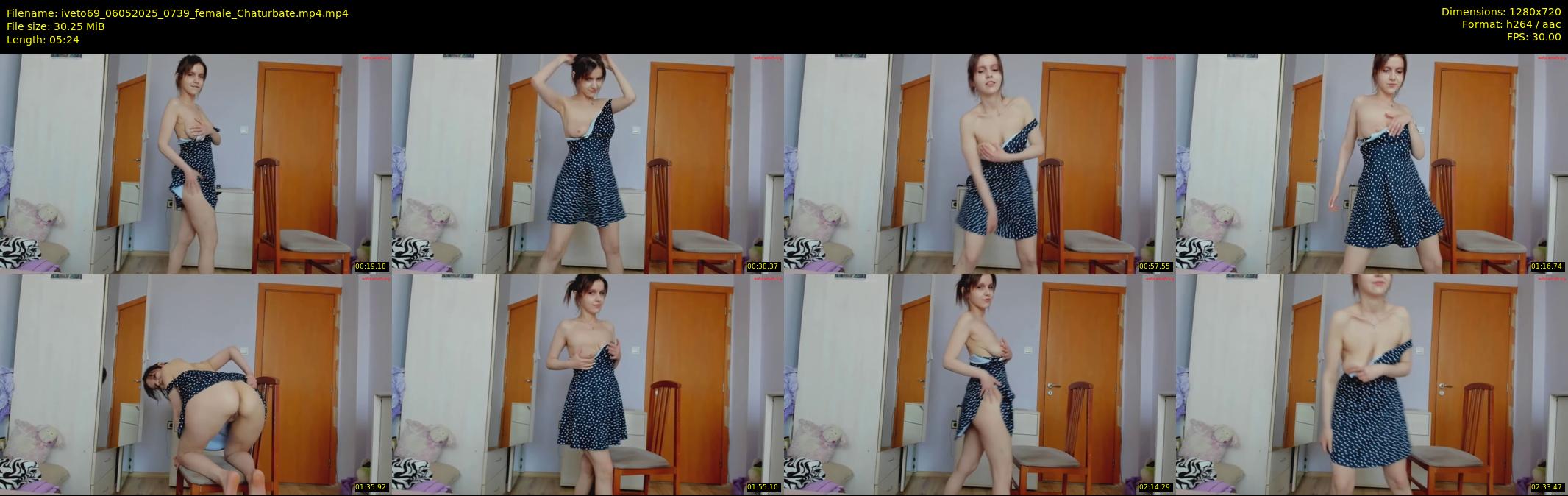 iveto69 — 6 minute Chaturbate female cam show recording, 720p, May 6, 2025