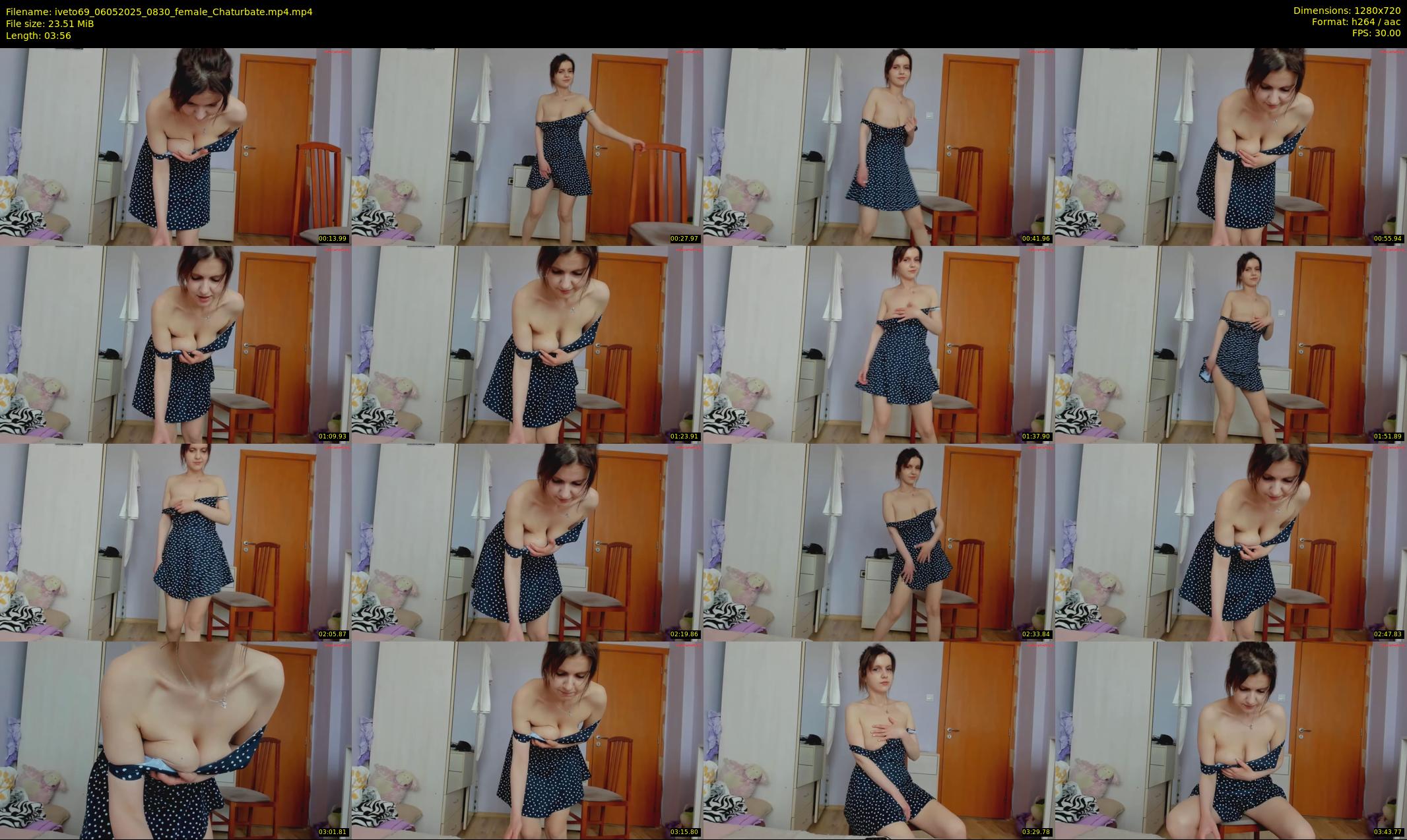 iveto69 — 4 minute Chaturbate female cam show recording, 720p, May 6, 2025