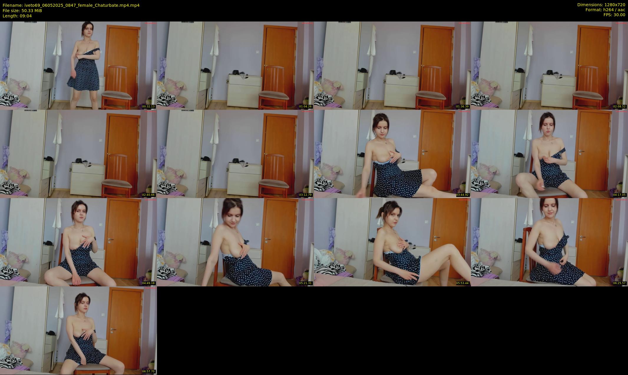 iveto69 — 10 minute Chaturbate female cam show recording, 720p, May 6, 2025