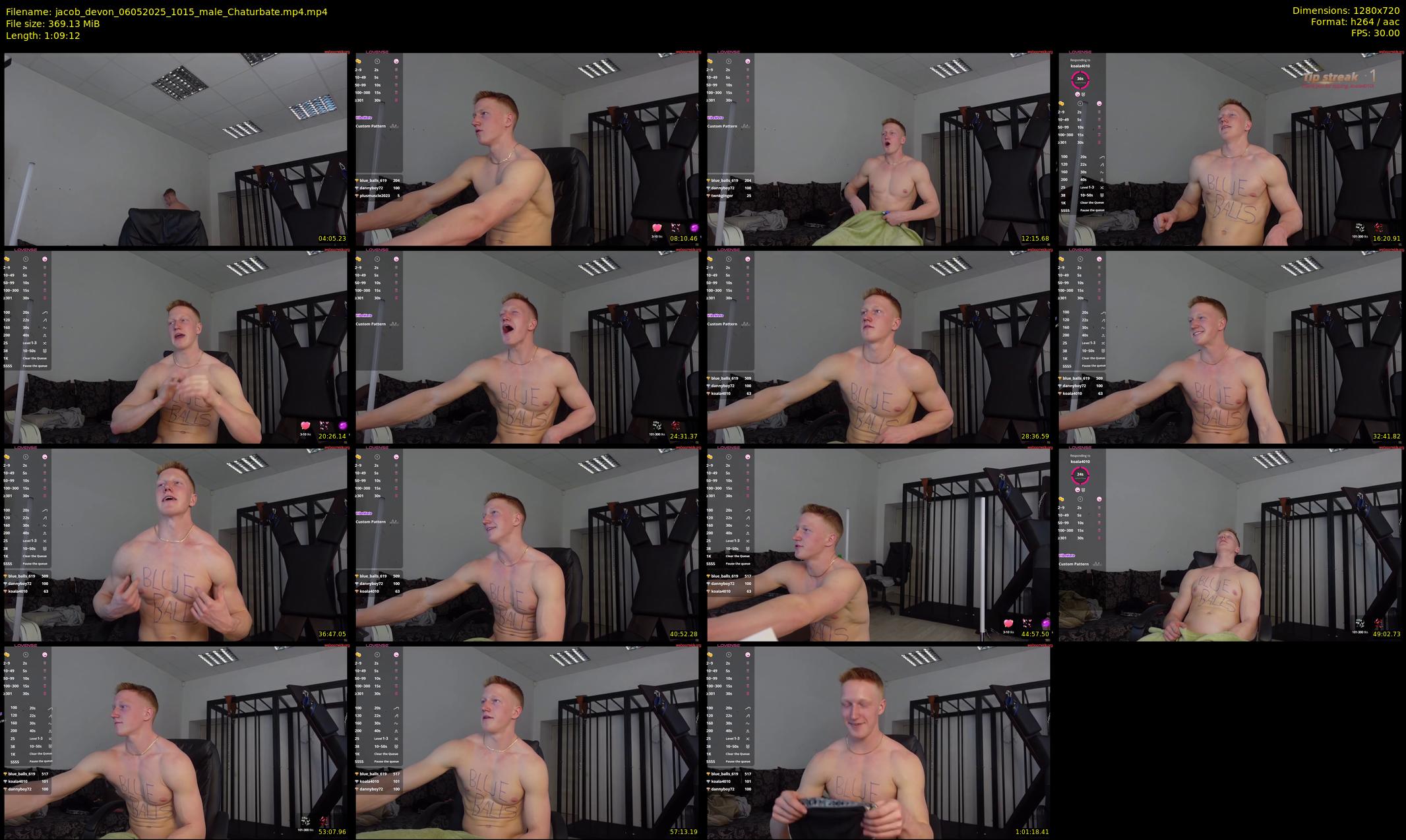 jacob_devon — 70 minute Chaturbate male cam show recording, 720p, May 6, 2025