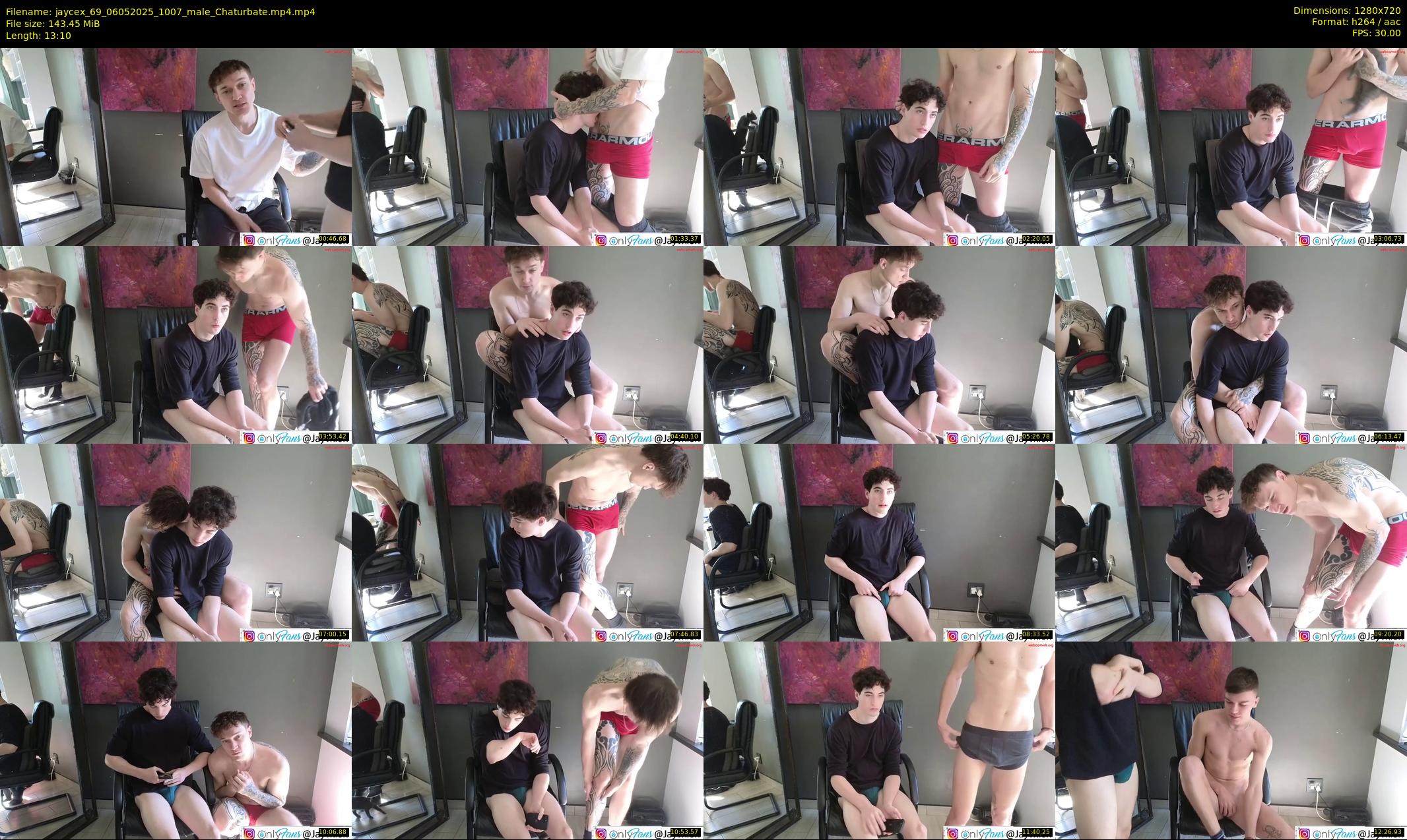 jaycex_69 — 14 minute Chaturbate male cam show recording, 720p, May 6, 2025