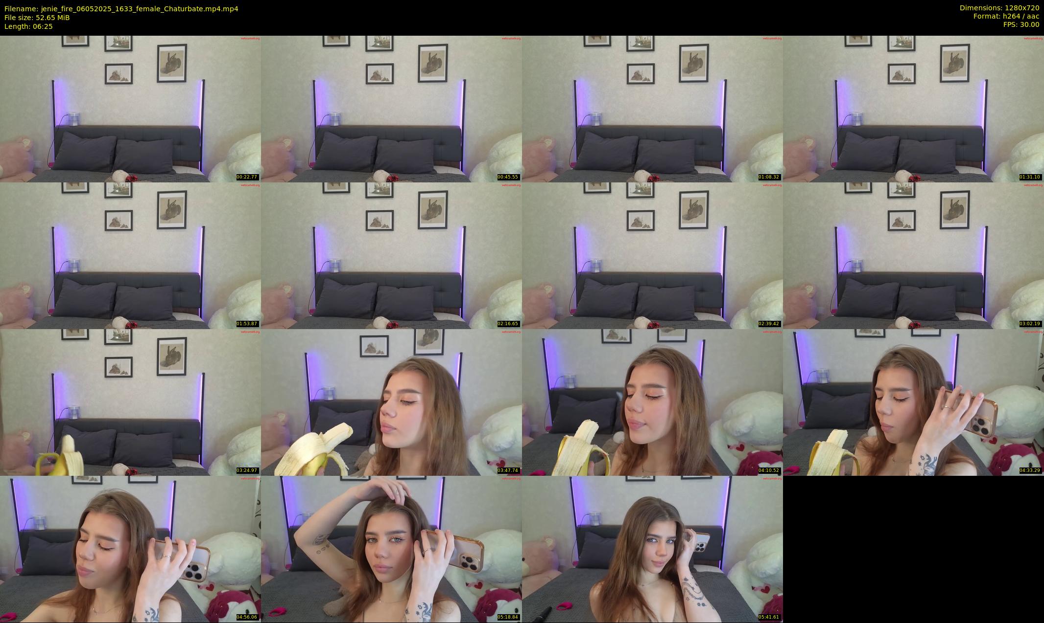 jenie_fire — 7 minute Chaturbate female cam show recording, 720p, May 6, 2025