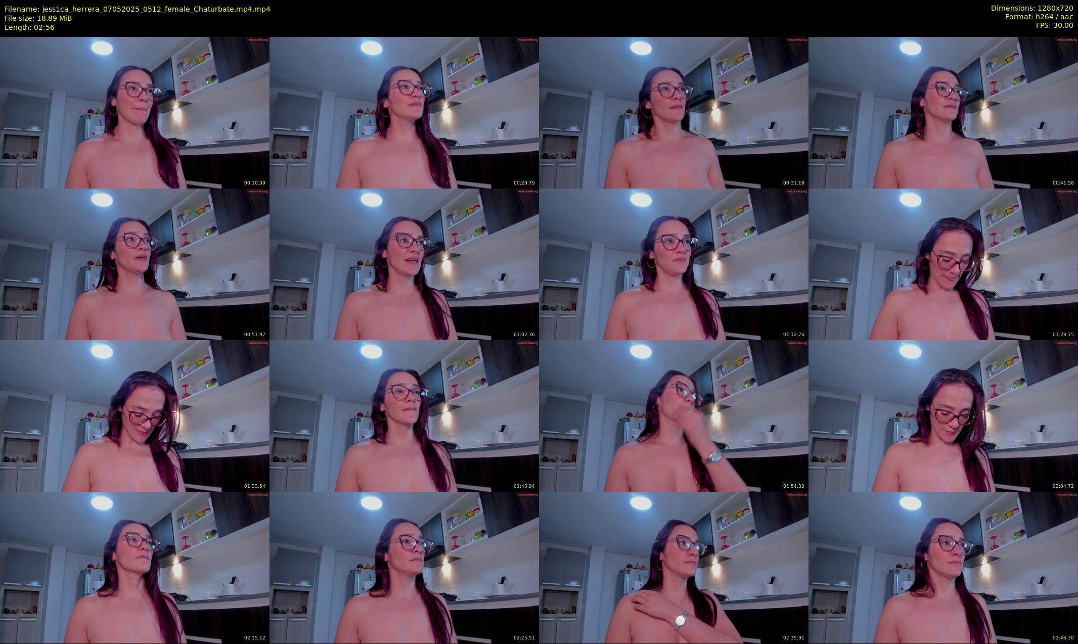 jess1ca_herrera — 3 minute Chaturbate female cam show recording, 720p, May 7, 2025