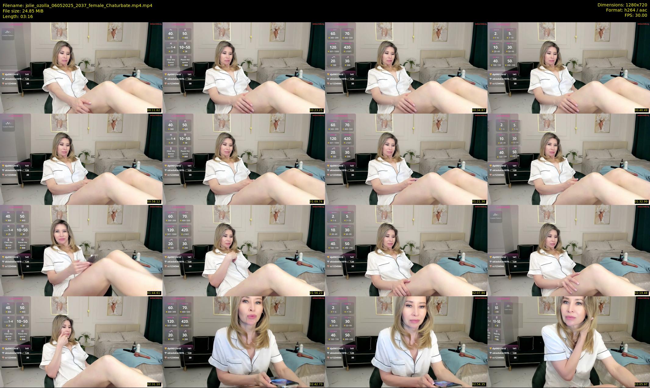 jolie_ozolla — 4 minute Chaturbate female cam show recording, 720p, May 6, 2025