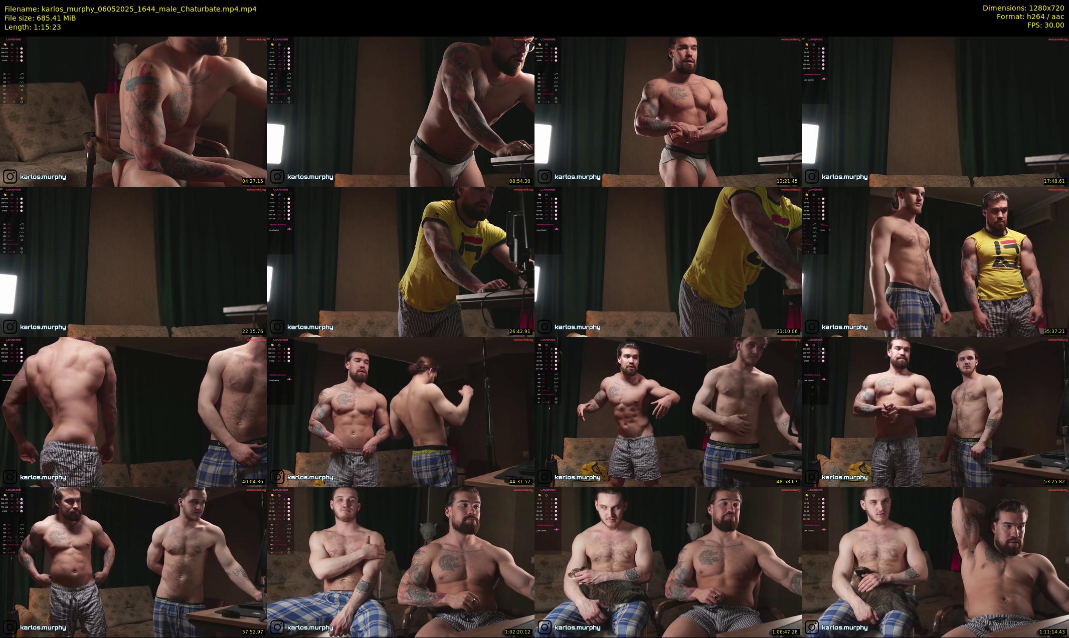 karlos_murphy — 76 minute Chaturbate male cam show recording, 720p, May 6, 2025