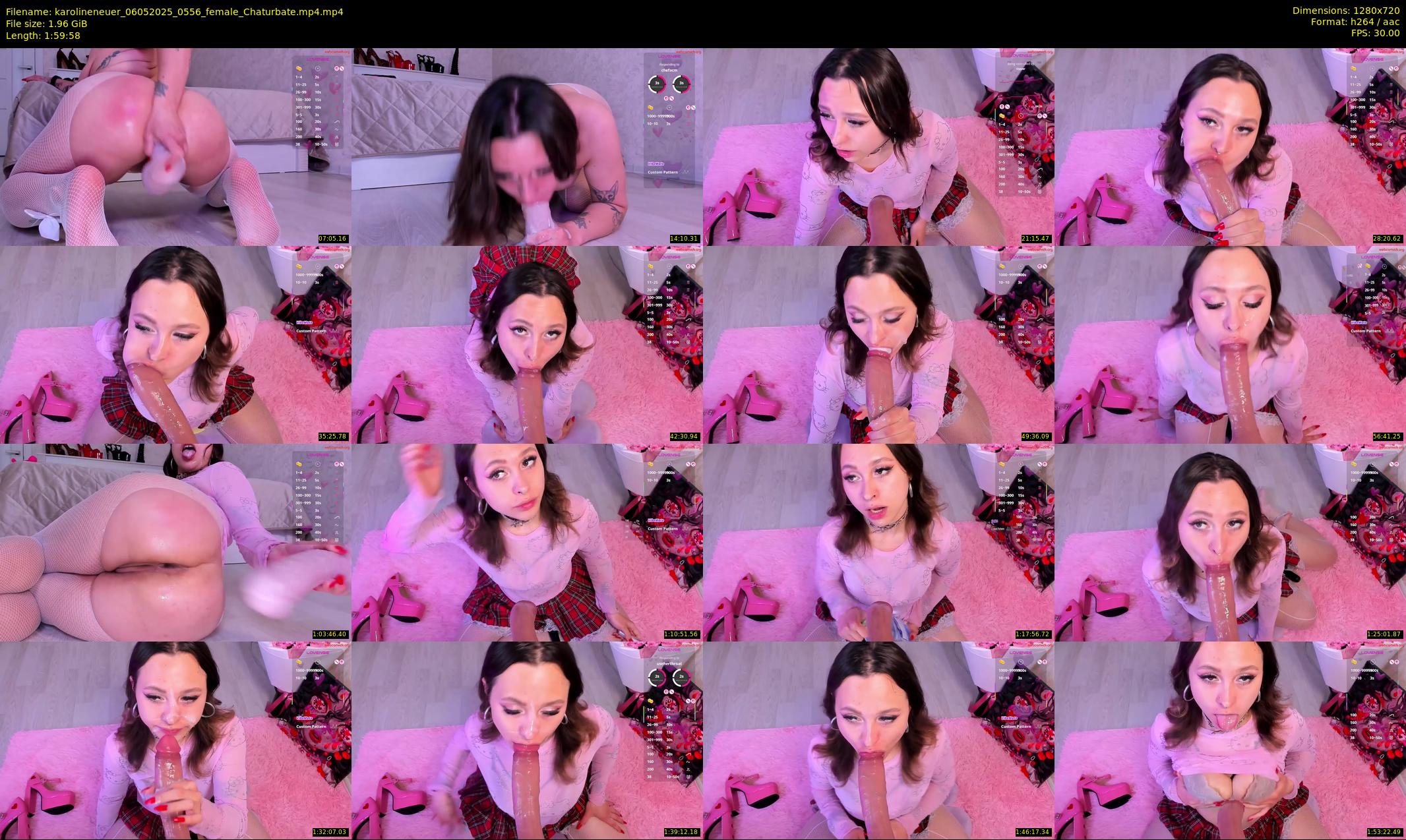 karolineneuer — 120 minute Chaturbate female cam show recording, 720p, May 6, 2025