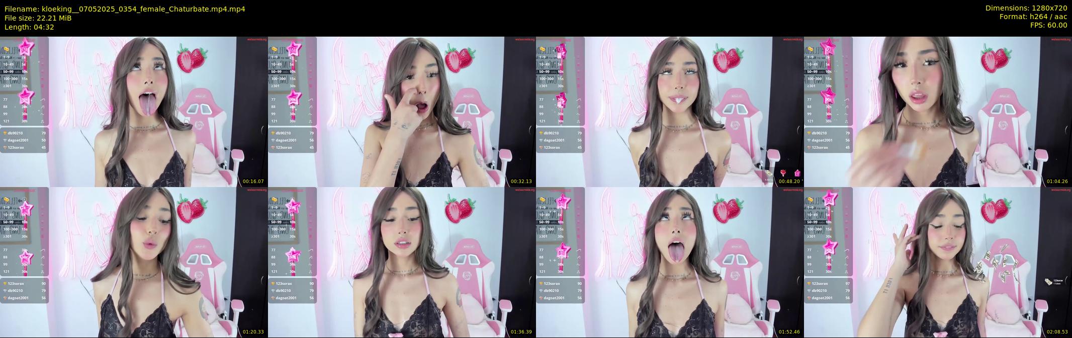 kloeking_ — 5 minute Chaturbate female cam show recording, 720p, May 7, 2025