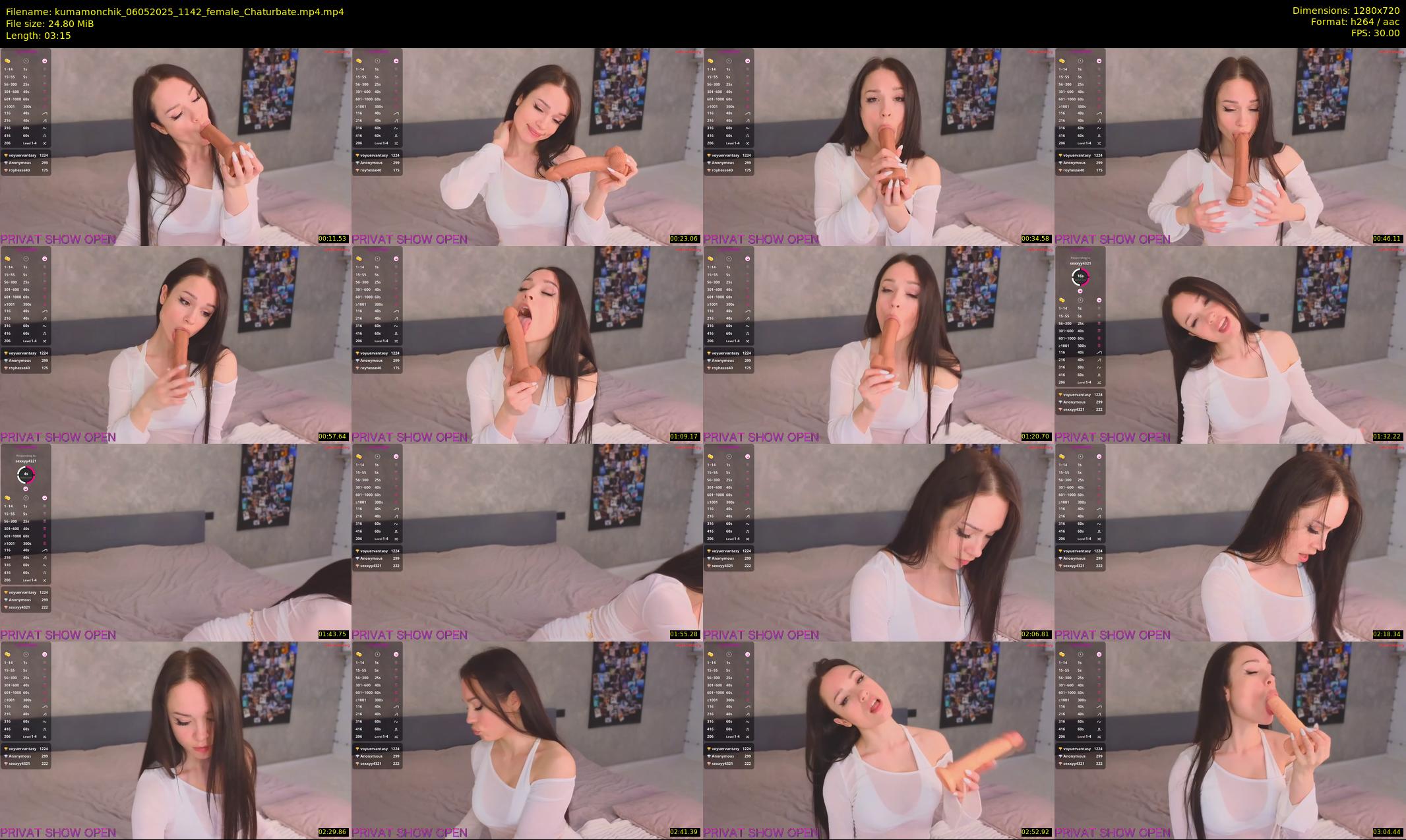 kumamonchik — 4 minute Chaturbate couple cam show recording, 720p, May 6, 2025