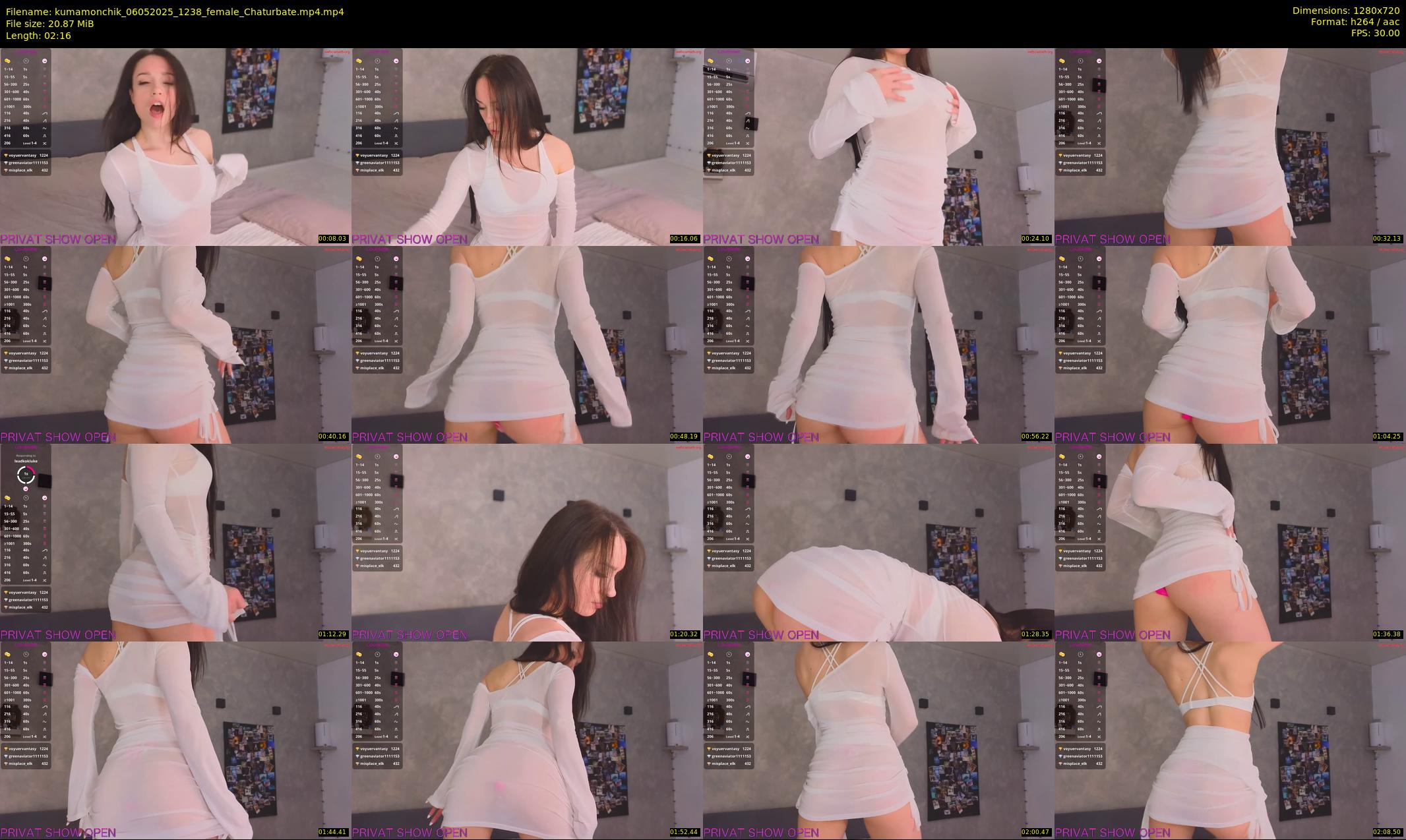 kumamonchik — 3 minute Chaturbate couple cam show recording, 720p, May 6, 2025