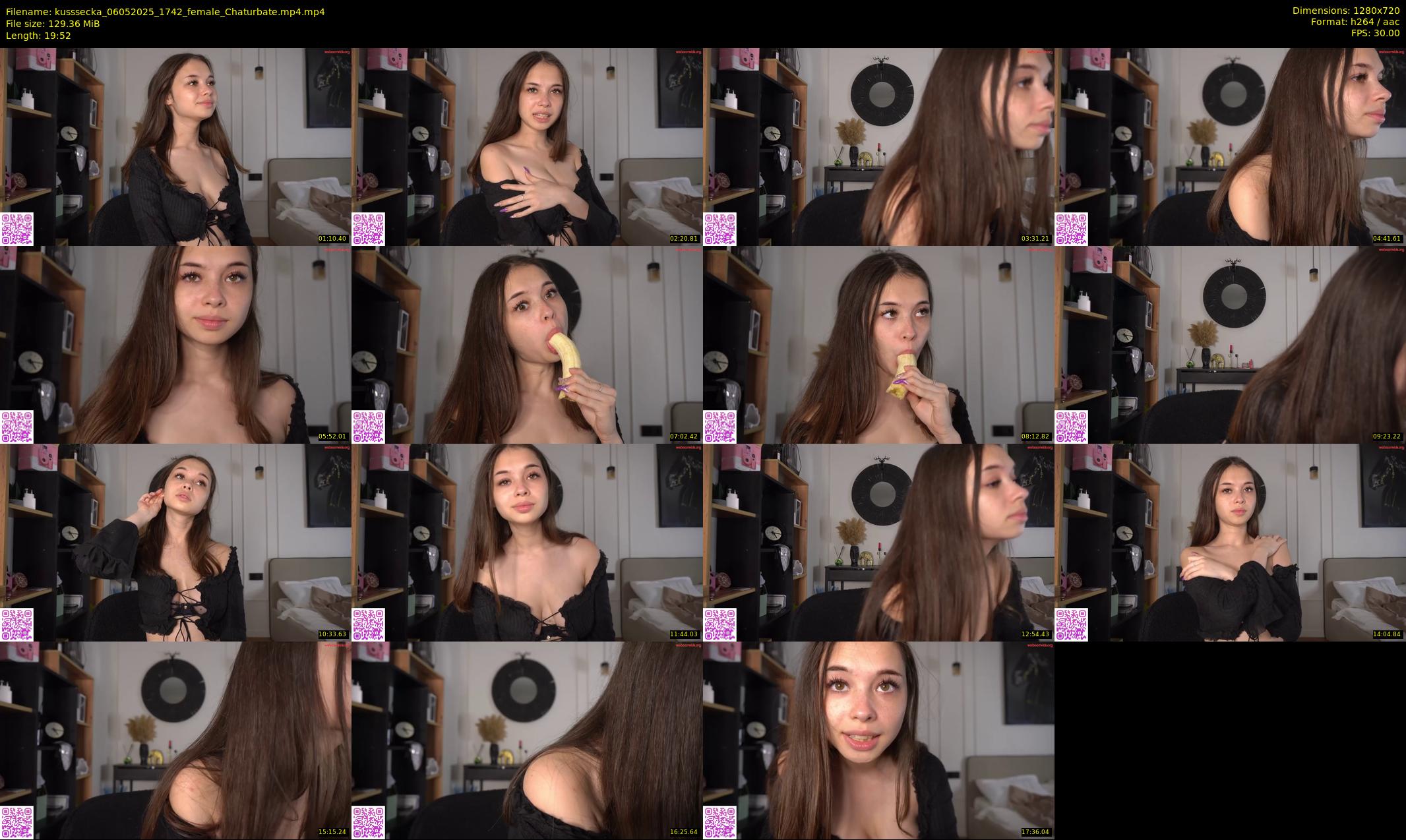 kusssecka — 20 minute Chaturbate female cam show recording, 720p, May 6, 2025