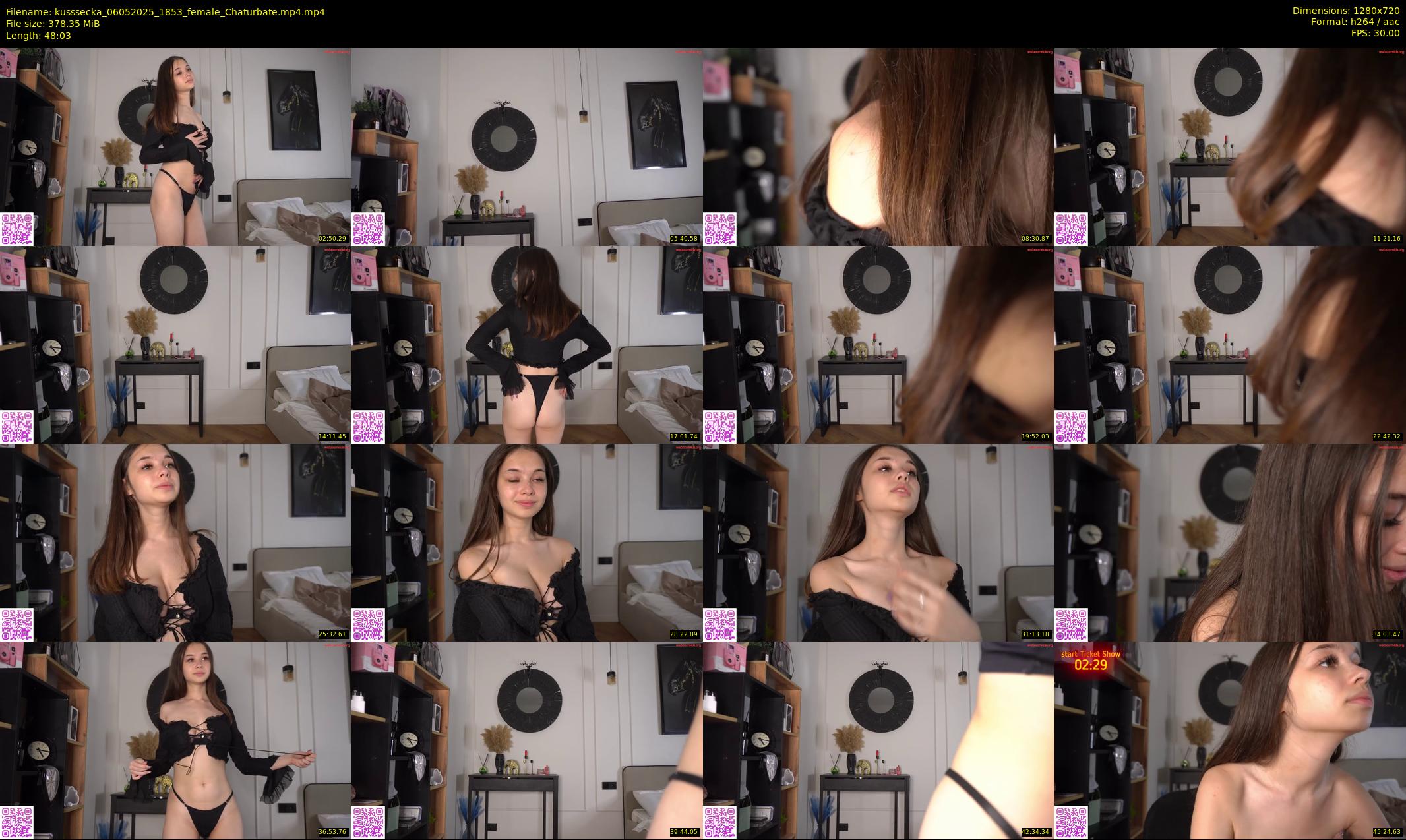 kusssecka — 49 minute Chaturbate female cam show recording, 720p, May 6, 2025