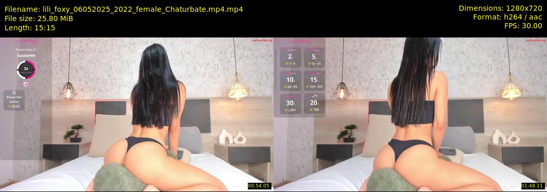 lili_foxy — 16 minute Chaturbate female cam show recording, 720p, May 6, 2025