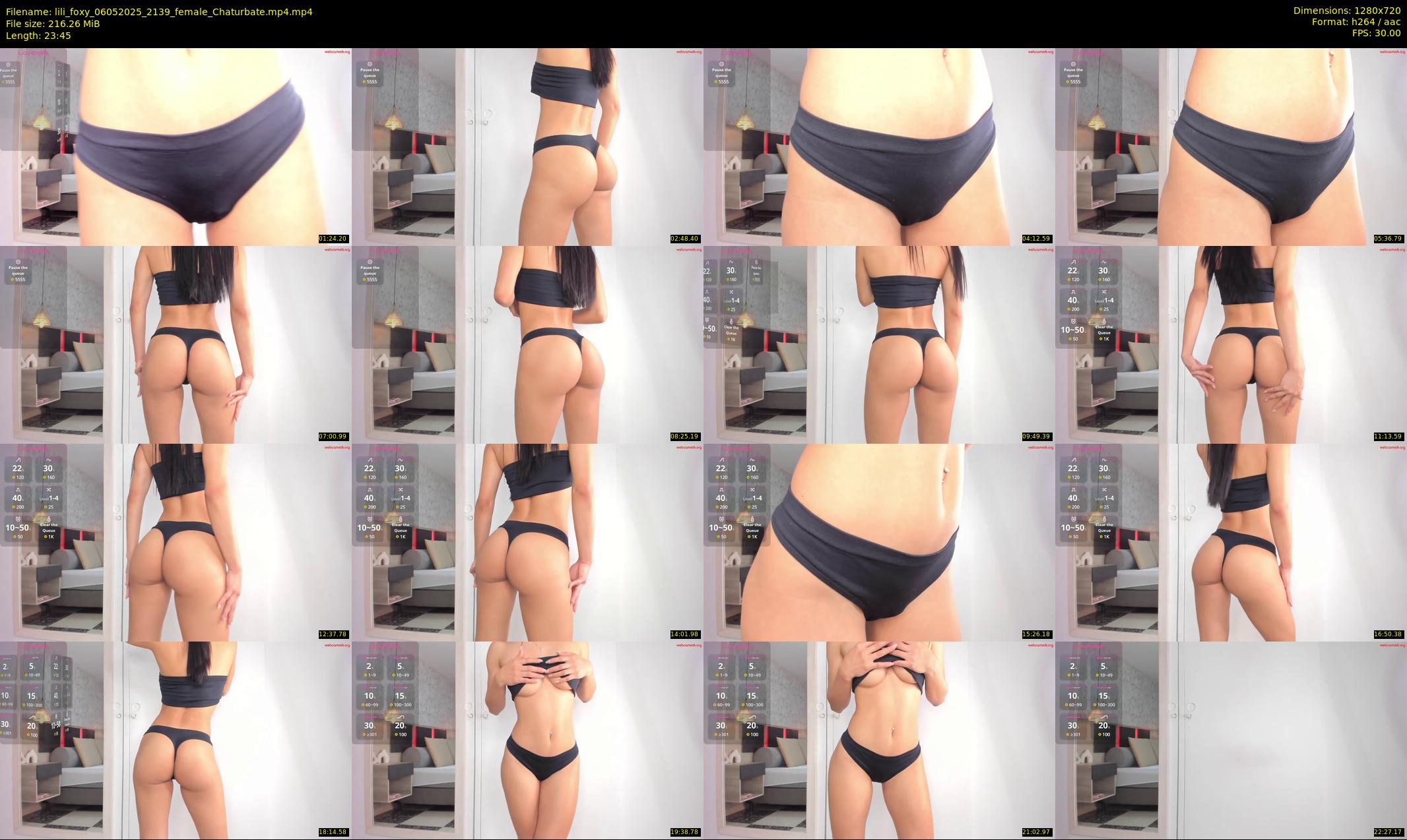 lili_foxy — 24 minute Chaturbate female cam show recording, 720p, May 6, 2025