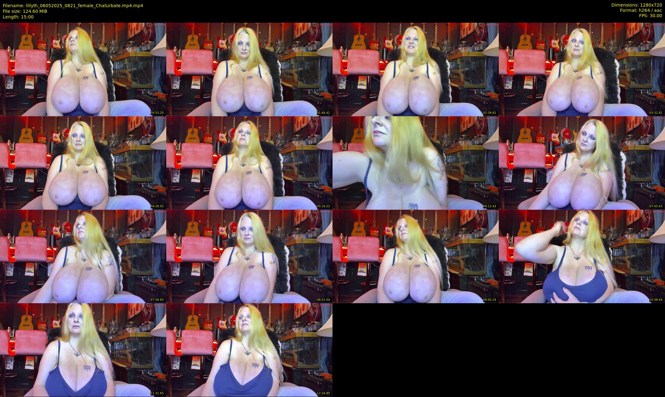 lillyth — 15 minute Chaturbate female cam show recording, 720p, May 6, 2025