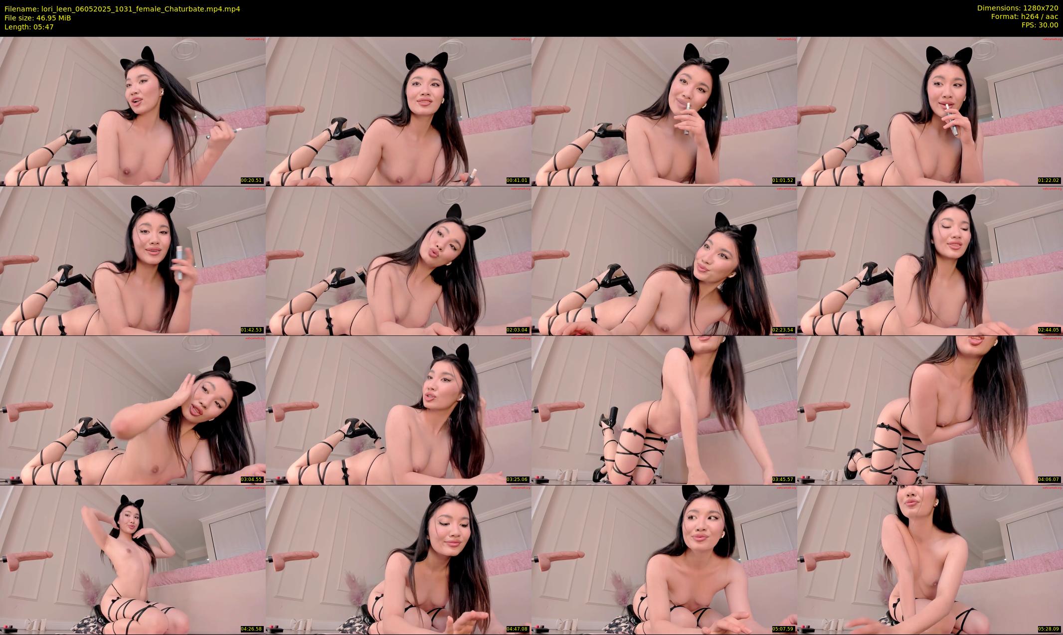 lori_leen — 6 minute Chaturbate female cam show recording, 720p, May 6, 2025