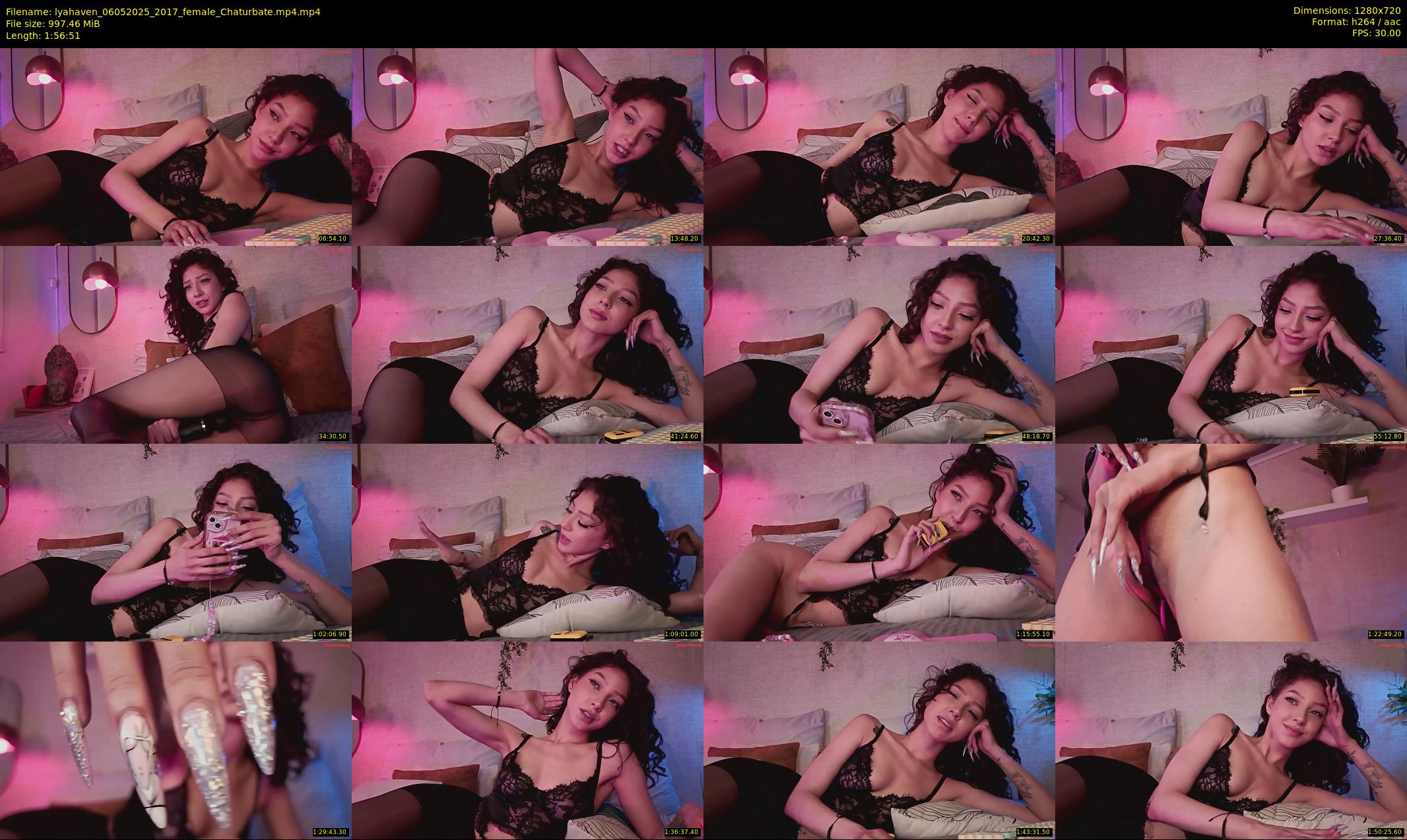 lyahaven — 117 minute Chaturbate female cam show recording, 720p, May 6, 2025