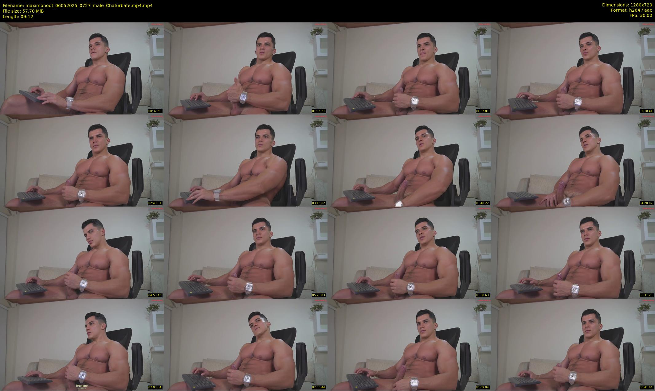 maximohoot — 10 minute Chaturbate male cam show recording, 720p, May 6, 2025
