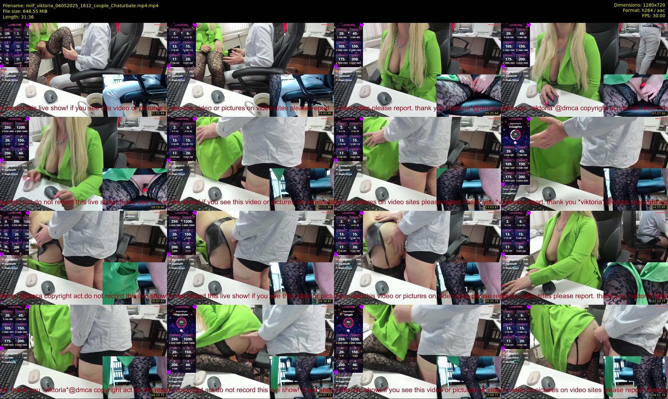 milf_viktoria — 32 minute Chaturbate female cam show recording, 720p, May 6, 2025