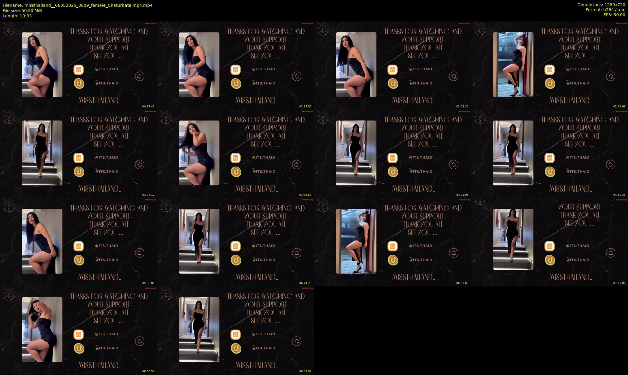 missthailand_ — 11 minute Chaturbate female cam show recording, 720p, May 6, 2025