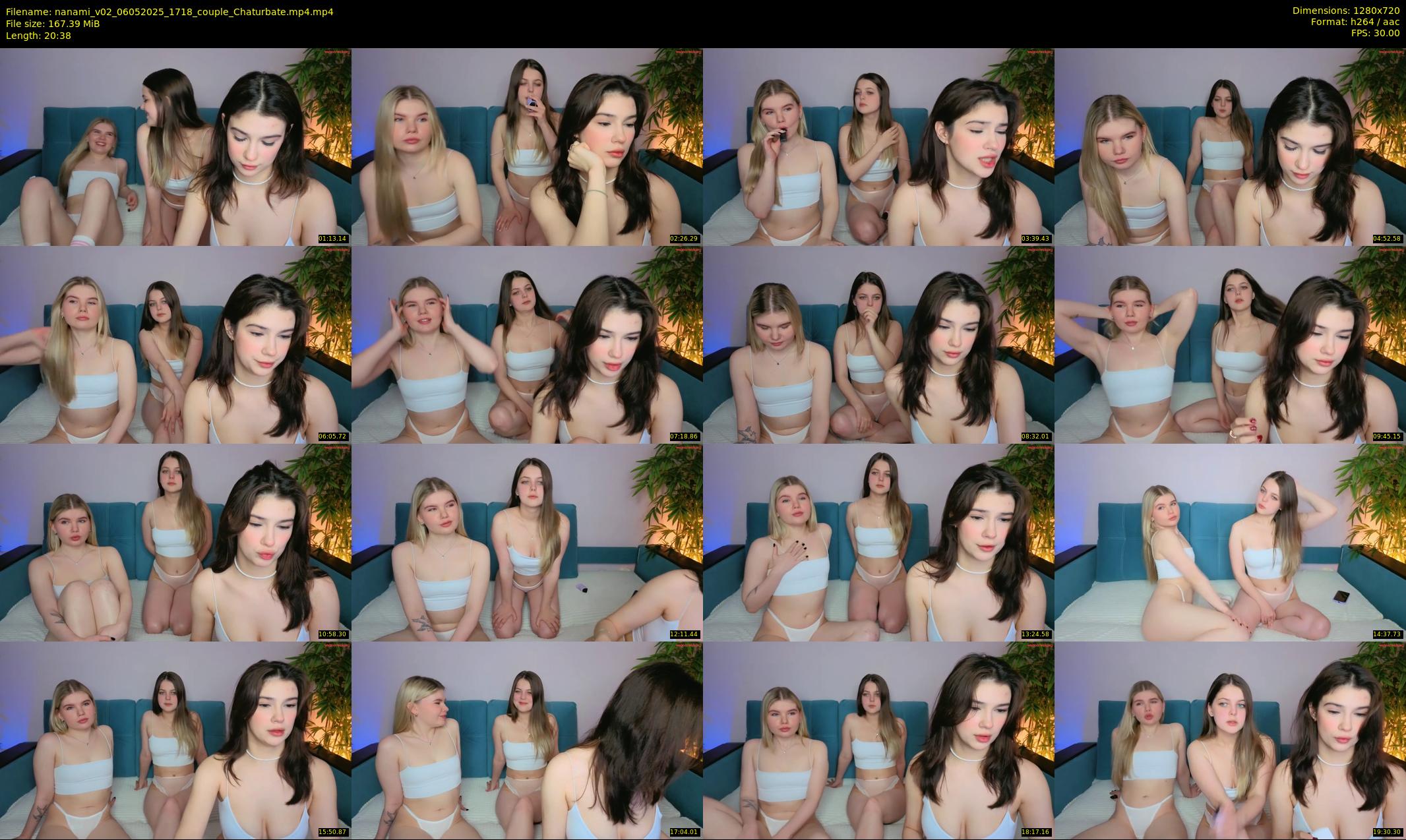 nanami_v02 — 21 minute Chaturbate couple cam show recording, 720p, May 6, 2025