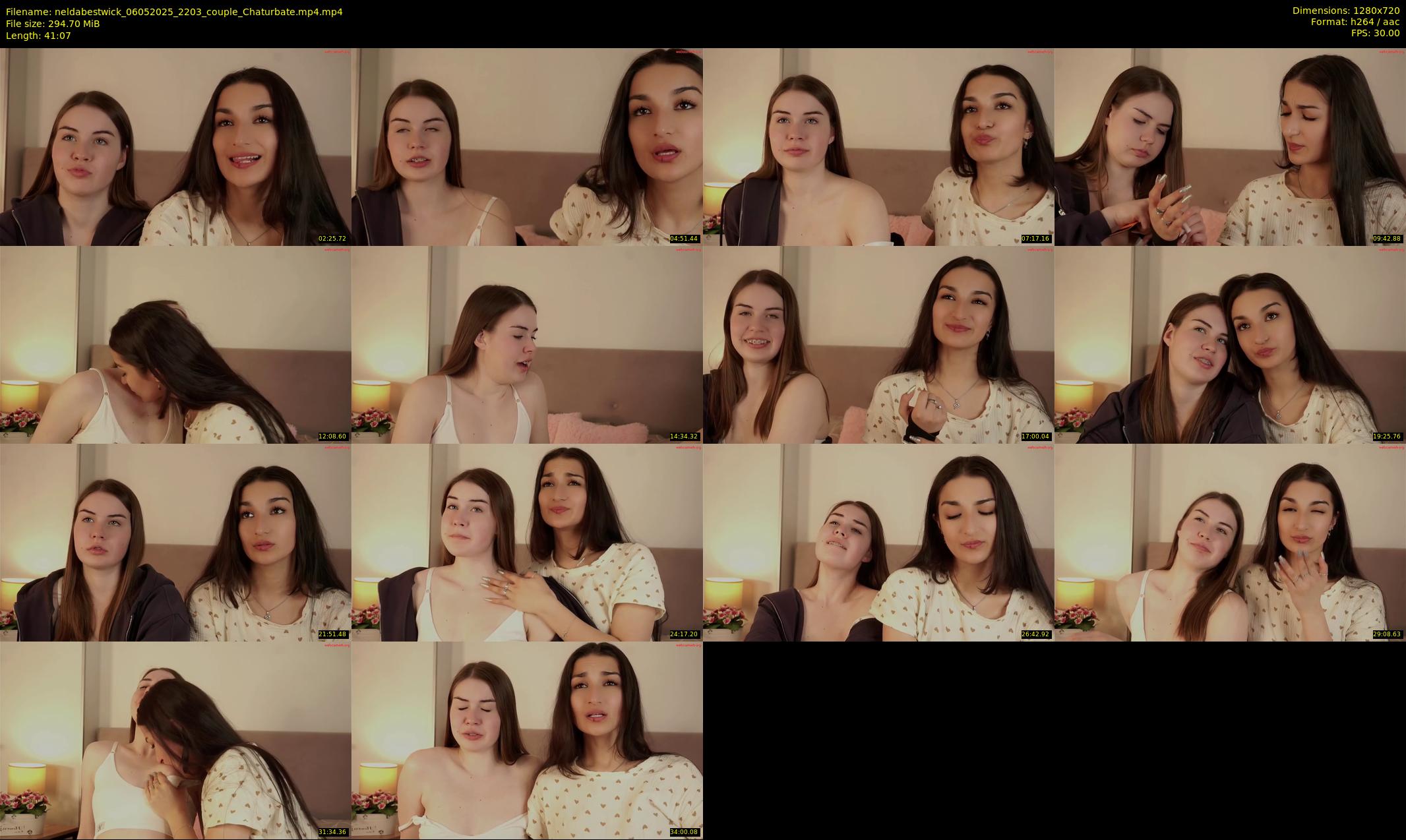 neldabestwick — 42 minute Chaturbate couple cam show recording, 720p, May 6, 2025