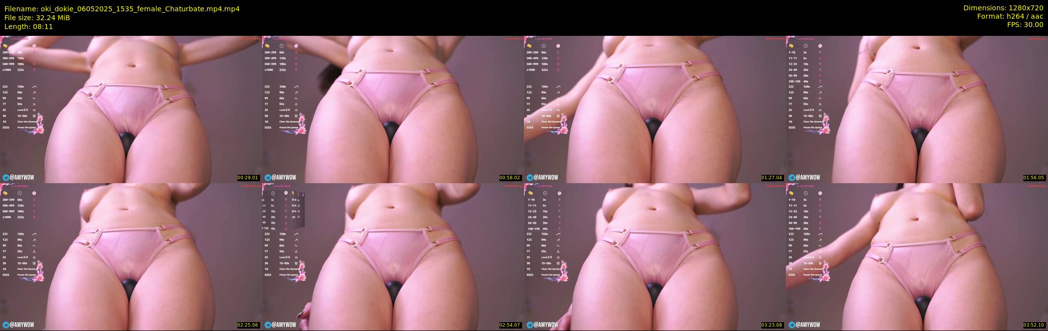 oki_dokie — 9 minute Chaturbate female cam show recording, 720p, May 6, 2025