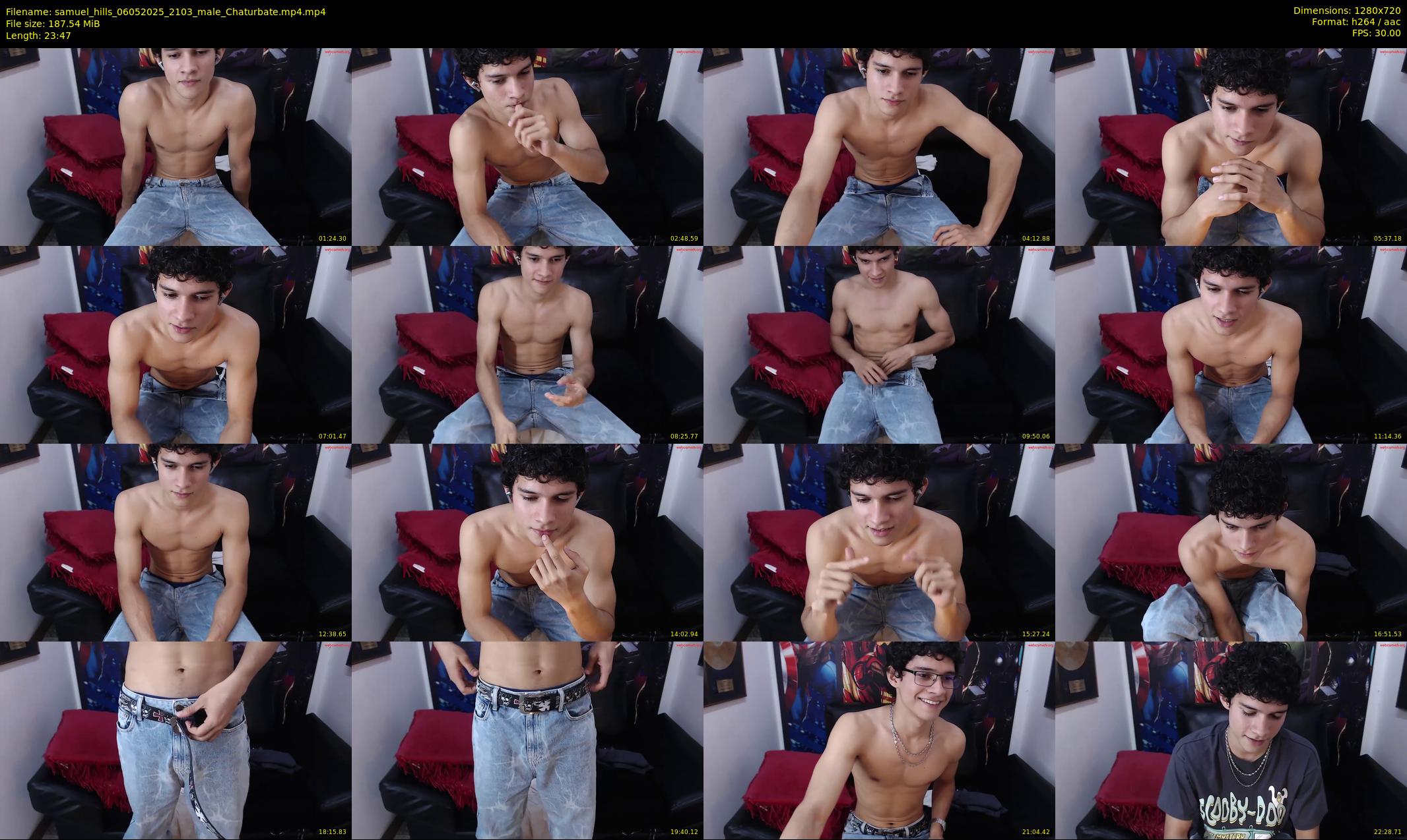 samuel_hills — 24 minute Chaturbate male cam show recording, 720p, May 6, 2025
