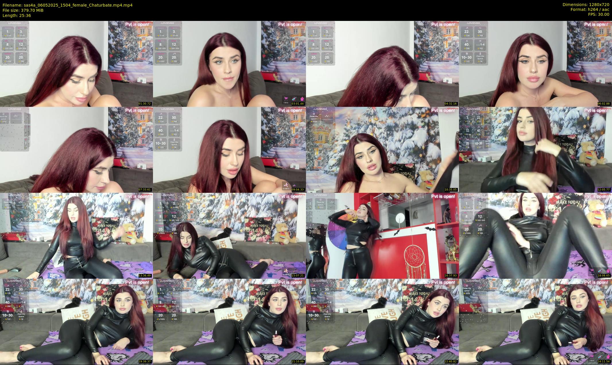 sas4a — 26 minute Chaturbate female cam show recording, 720p, May 6, 2025