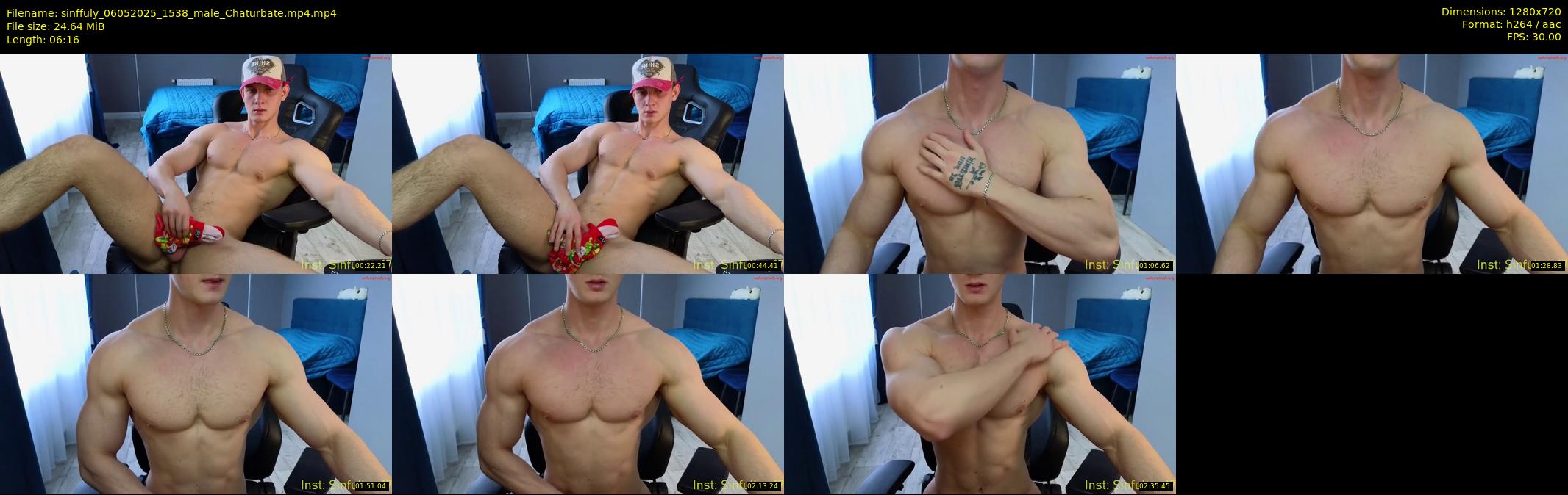 sinffuly — 7 minute Chaturbate male cam show recording, 720p, May 6, 2025