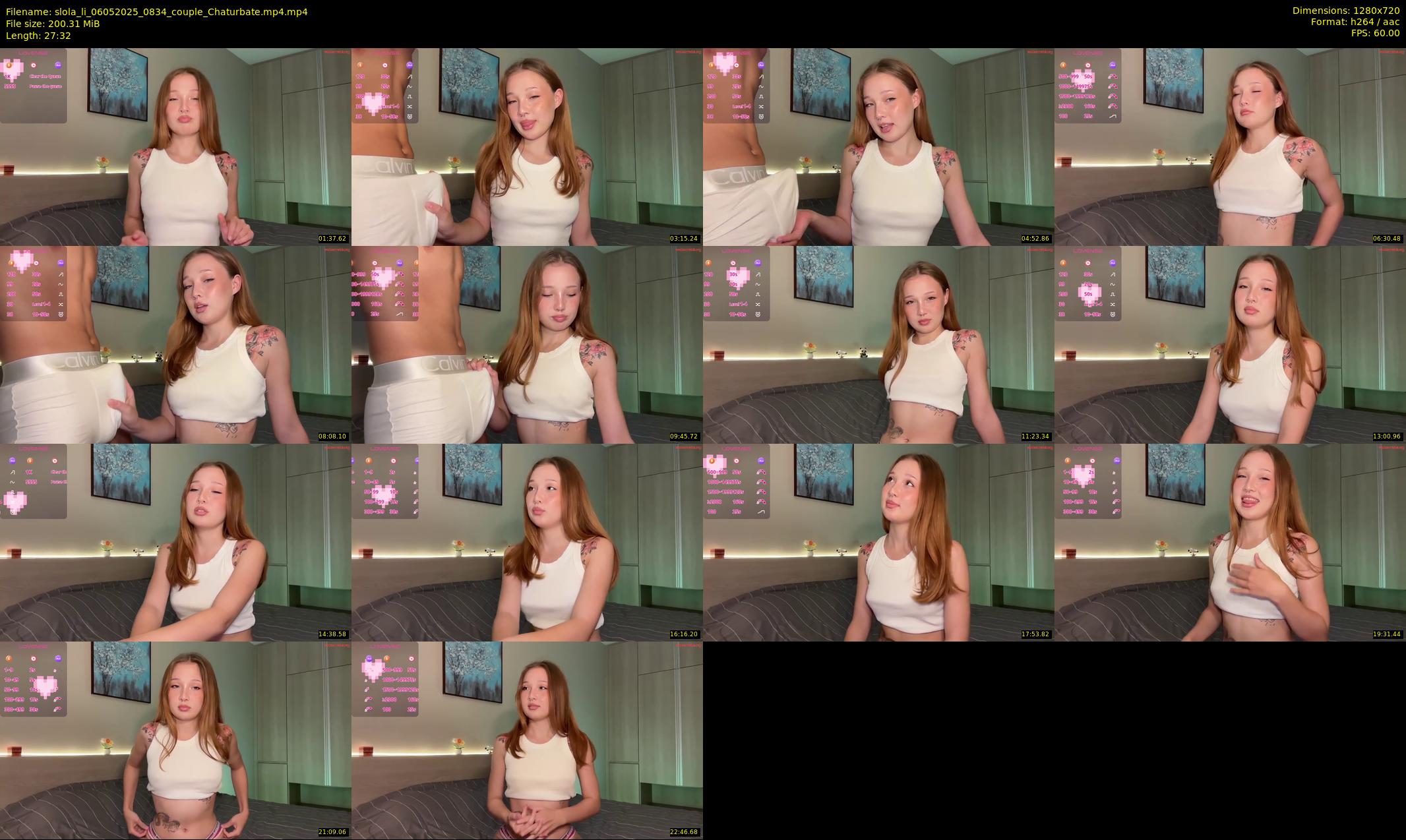 slola_li — 28 minute Chaturbate couple cam show recording, 720p, May 6, 2025