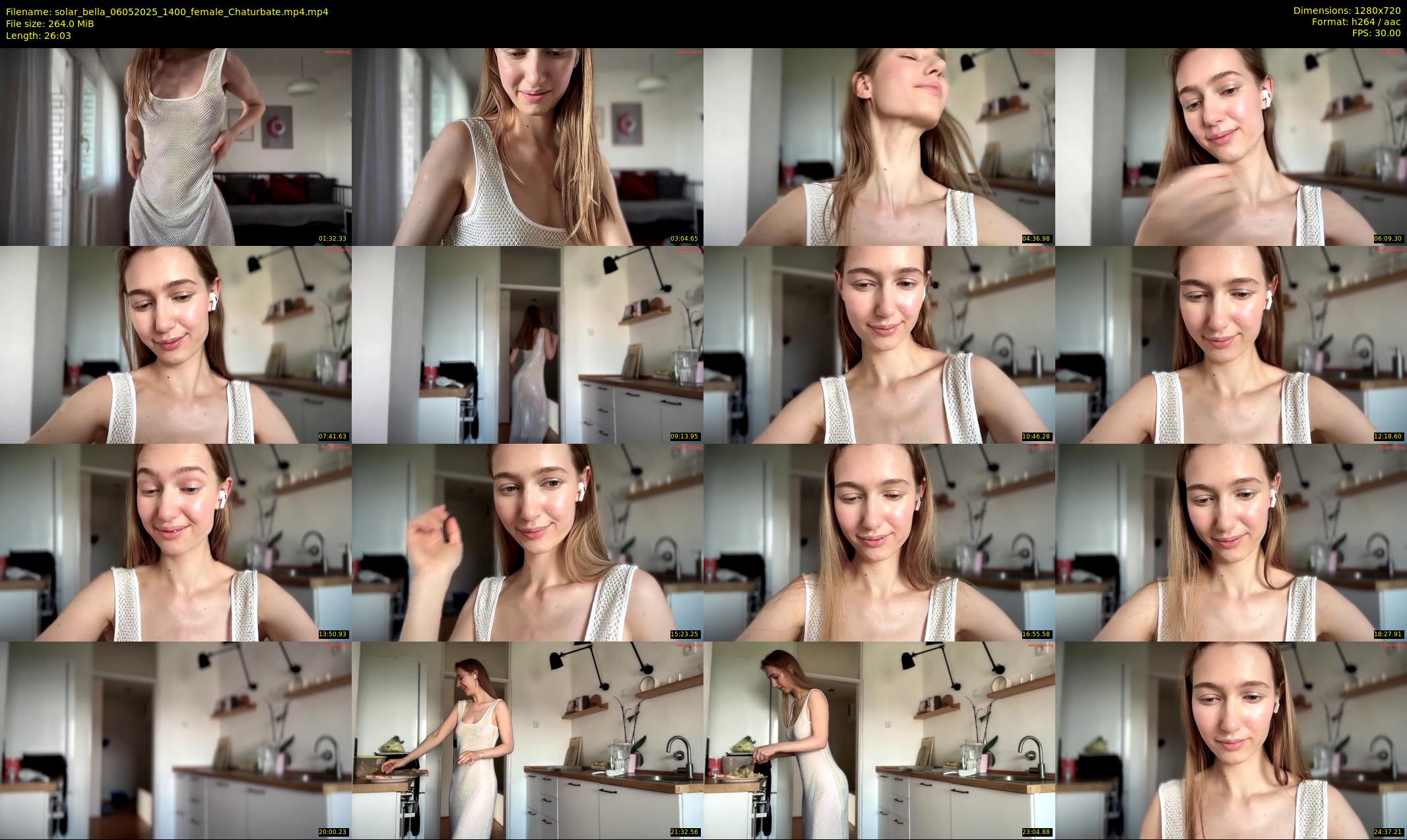 solar_bella — 27 minute Chaturbate female cam show recording, 720p, May 6, 2025