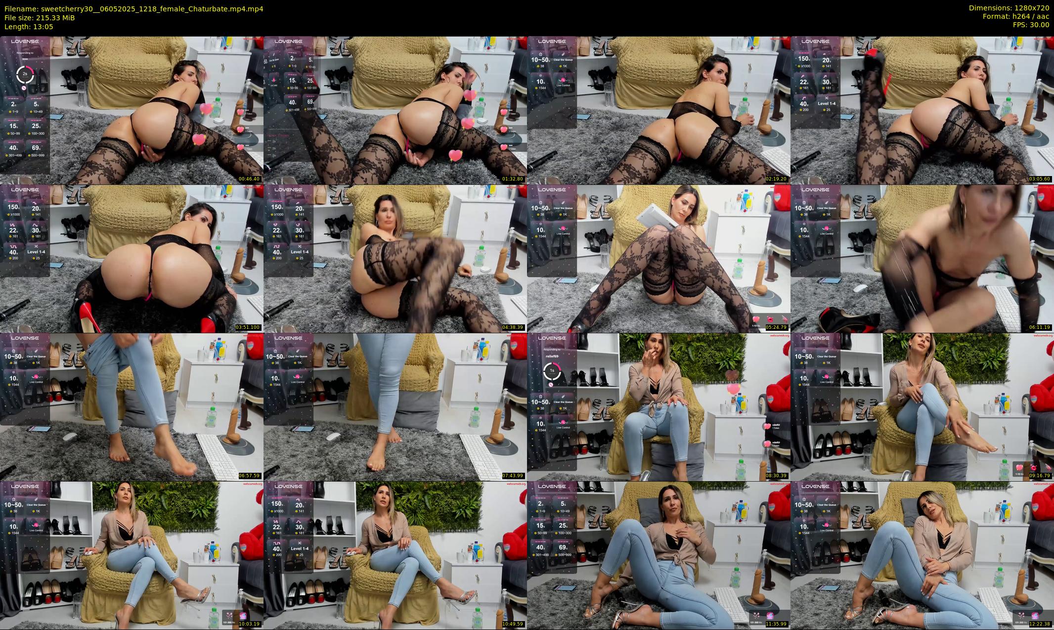 sweetcherry30_ — 14 minute Chaturbate female cam show recording, 720p, May 6, 2025