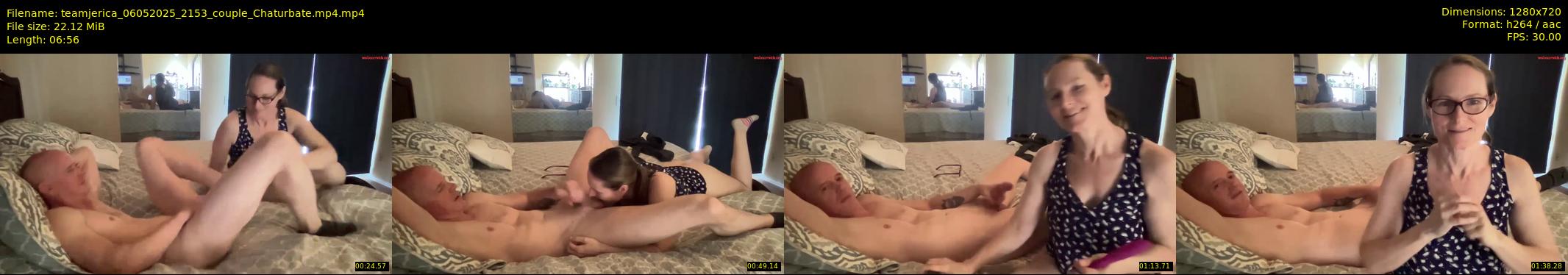 teamjerica — 7 minute Chaturbate couple cam show recording, 720p, May 6, 2025