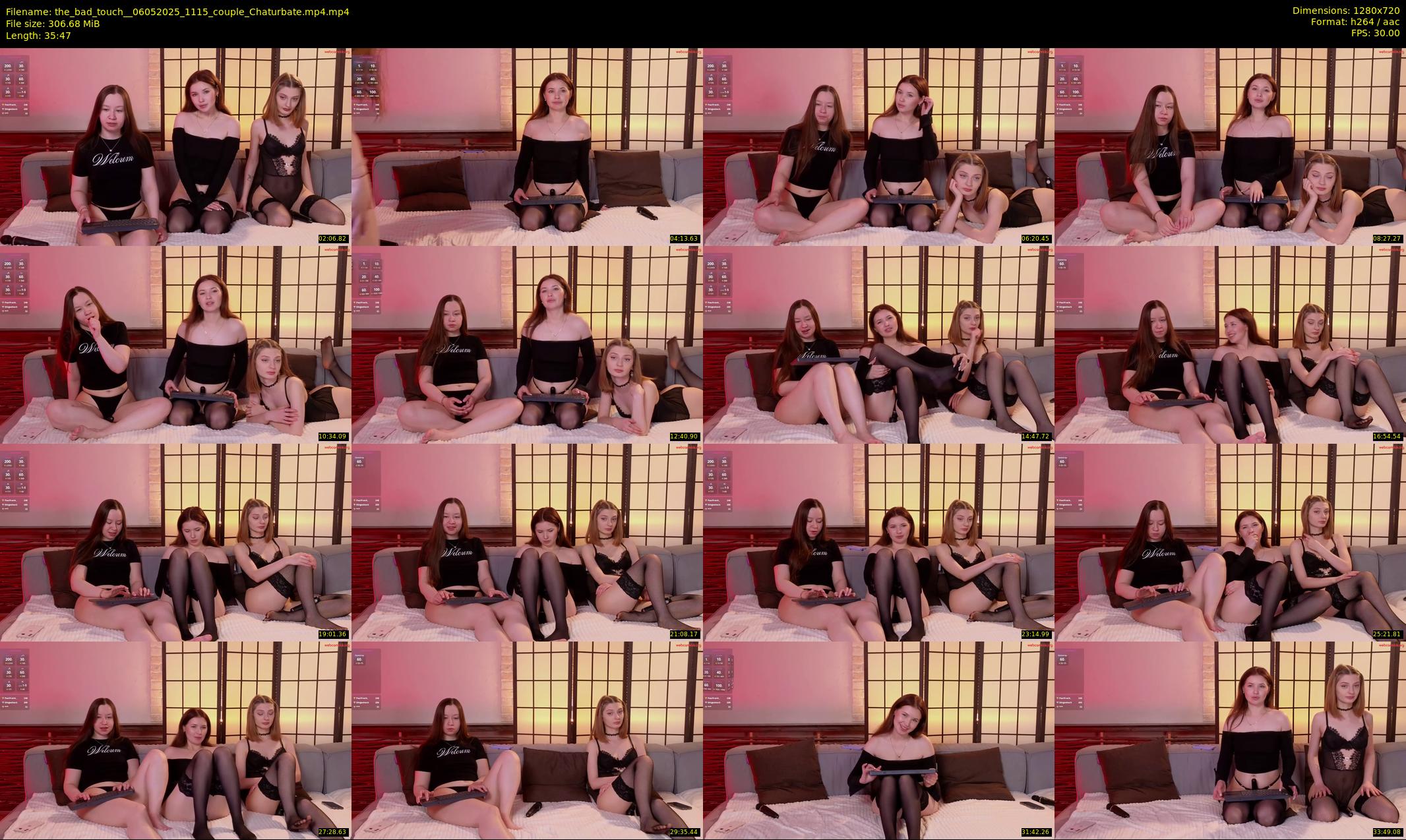 the_bad_touch_ — 36 minute Chaturbate couple cam show recording, 720p, May 6, 2025
