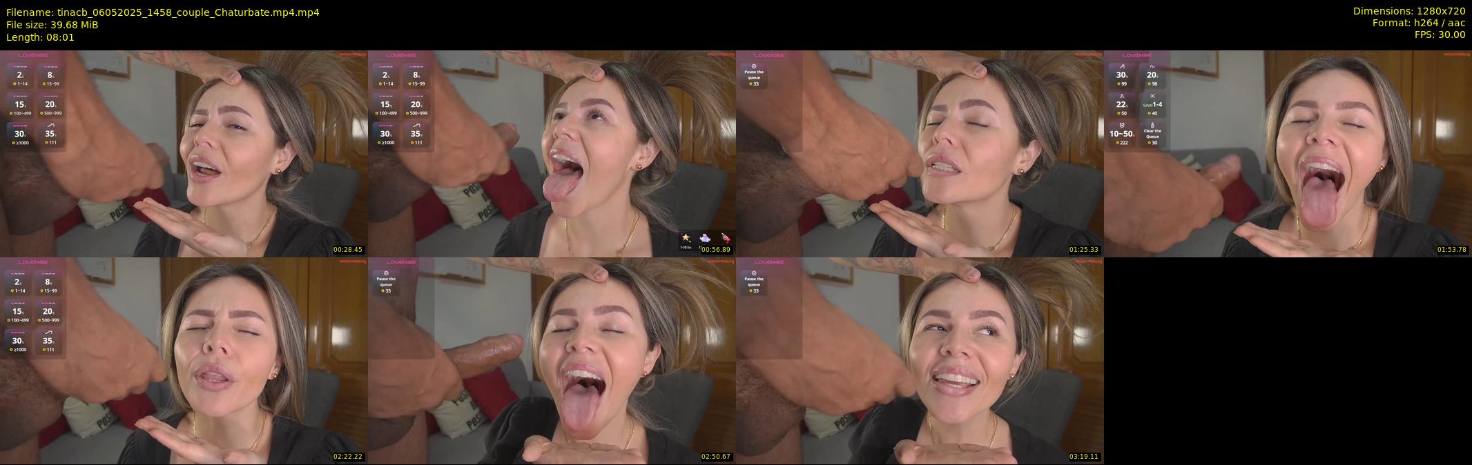 tinacb — 9 minute Chaturbate female cam show recording, 720p, May 6, 2025