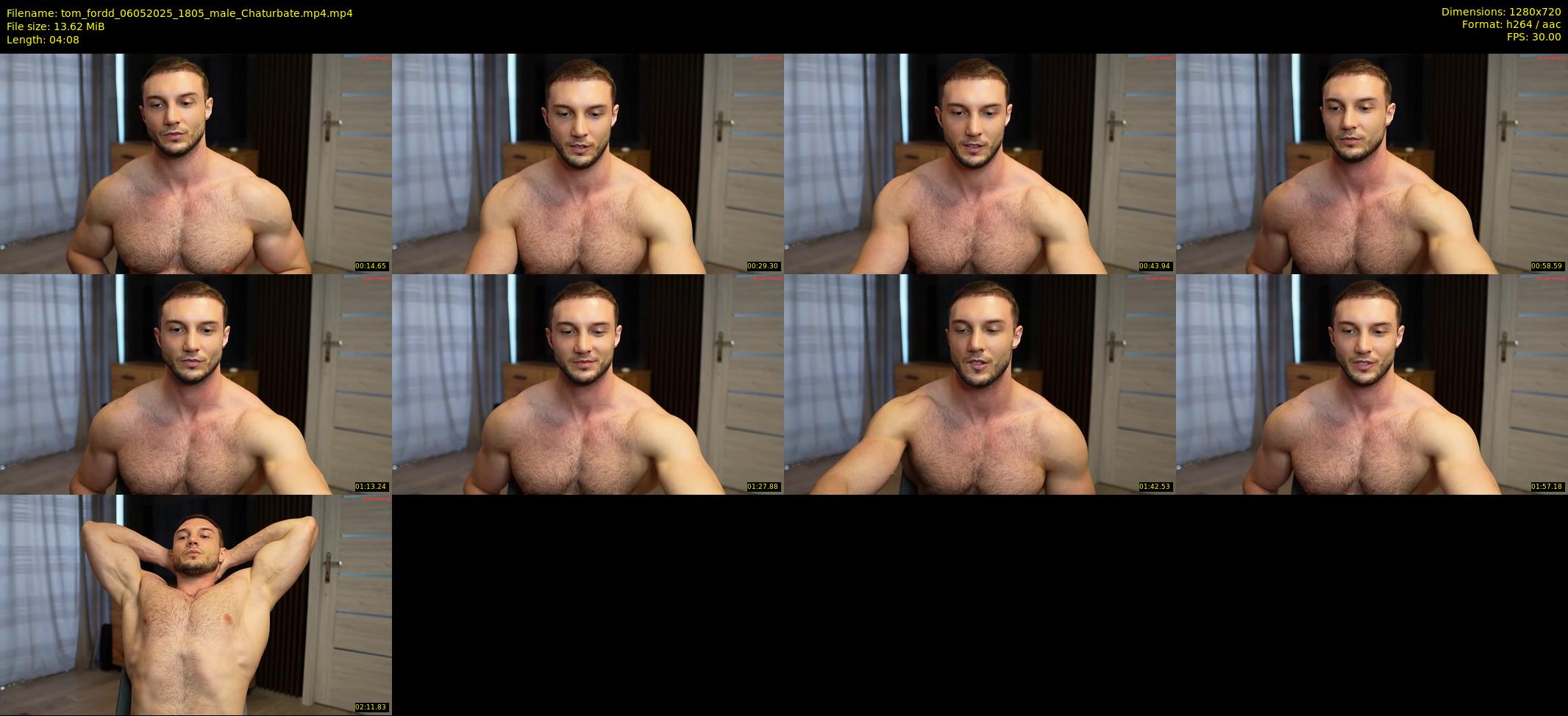 tom_fordd — 5 minute Chaturbate male cam show recording, 720p, May 6, 2025