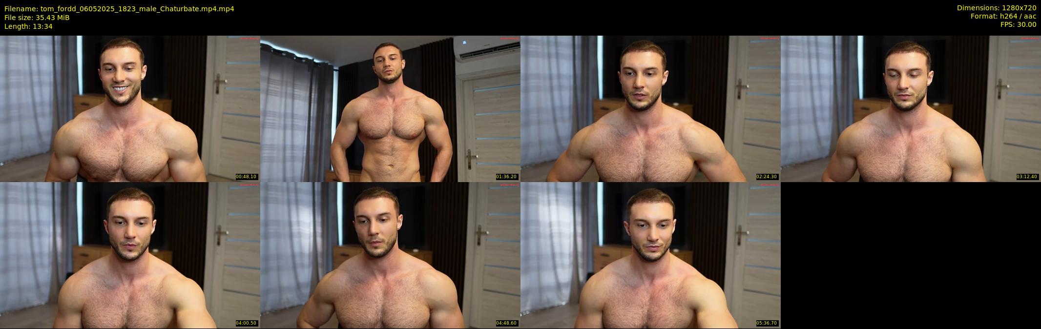 tom_fordd — 14 minute Chaturbate male cam show recording, 720p, May 6, 2025