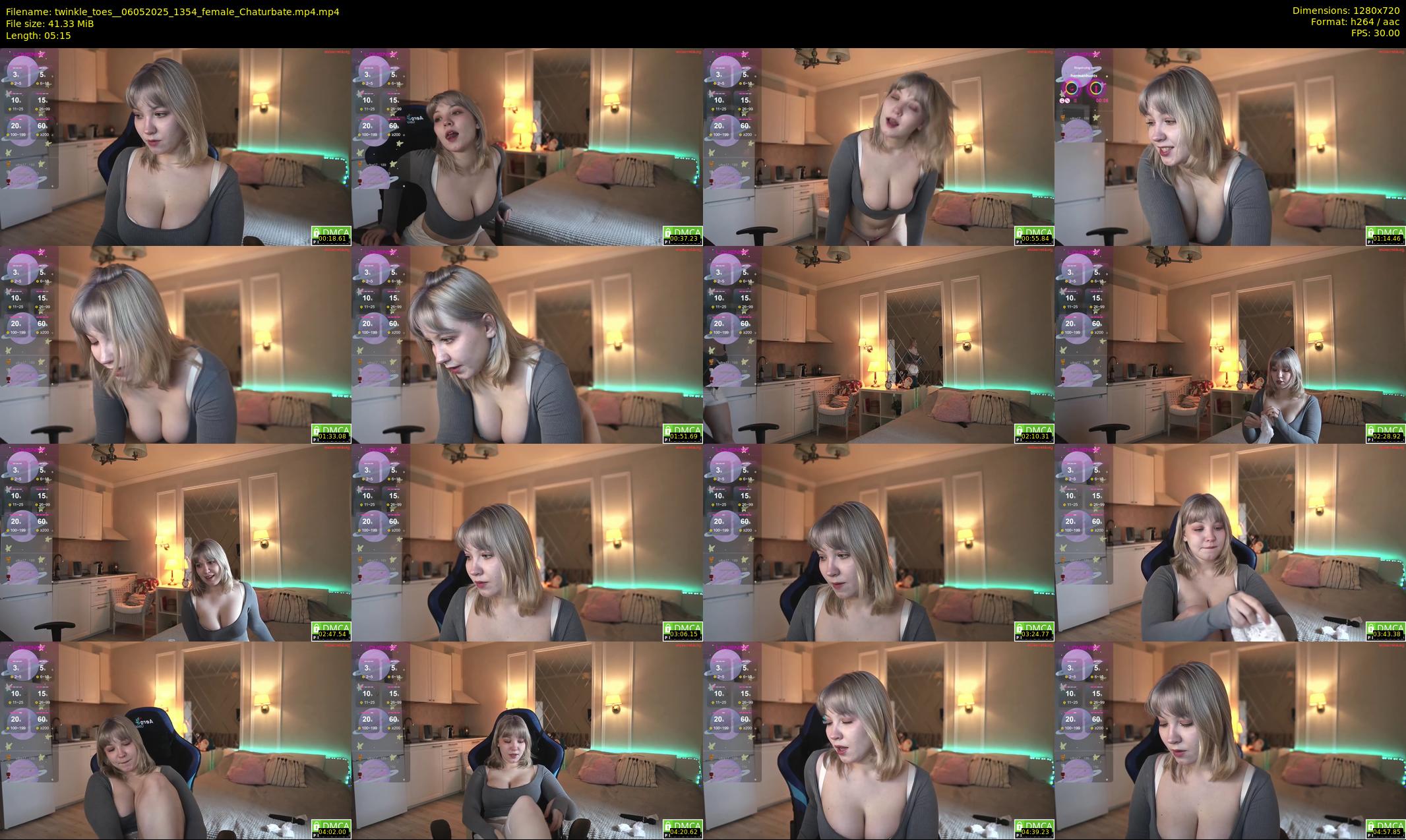 twinkle_toes_ — 6 minute Chaturbate female cam show recording, 720p, May 6, 2025