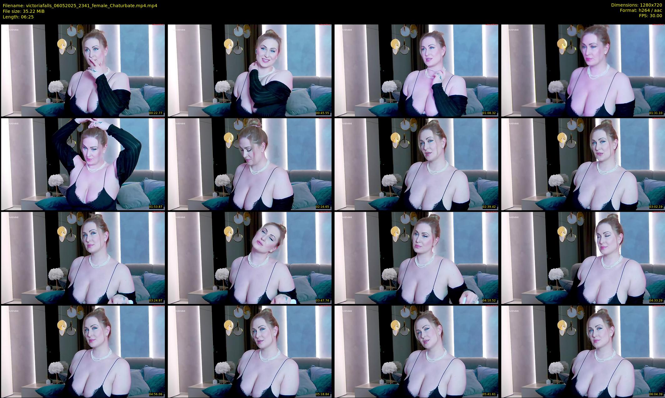 victoriafalls — 7 minute Chaturbate female cam show recording, 720p, May 6, 2025