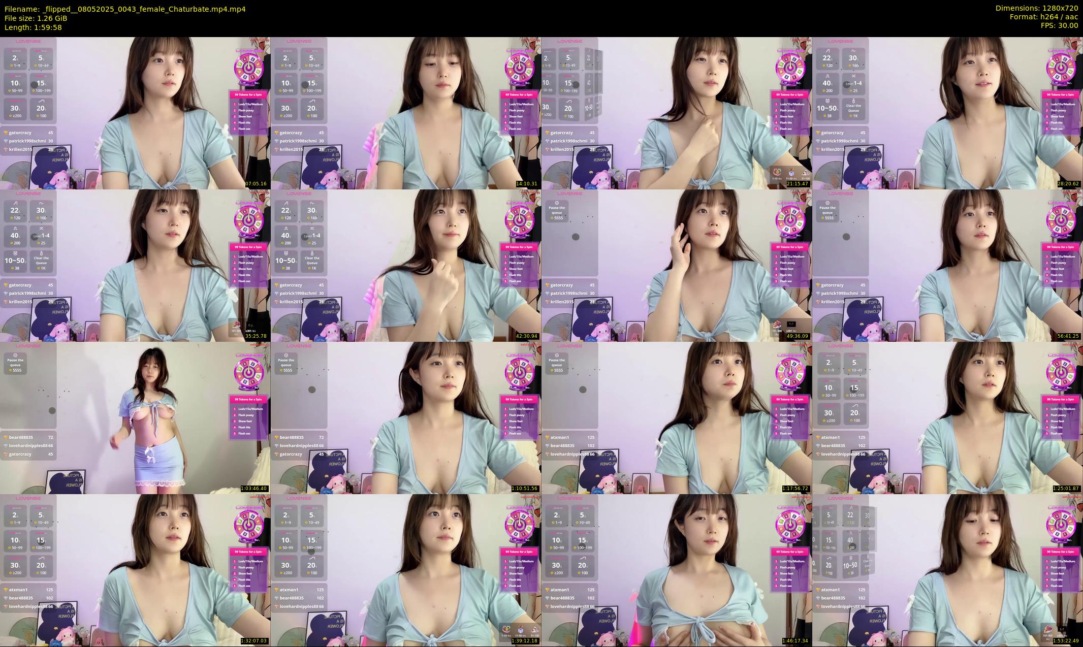 _flipped_ — 120 minute Chaturbate female cam show recording, 720p, May 8, 2025