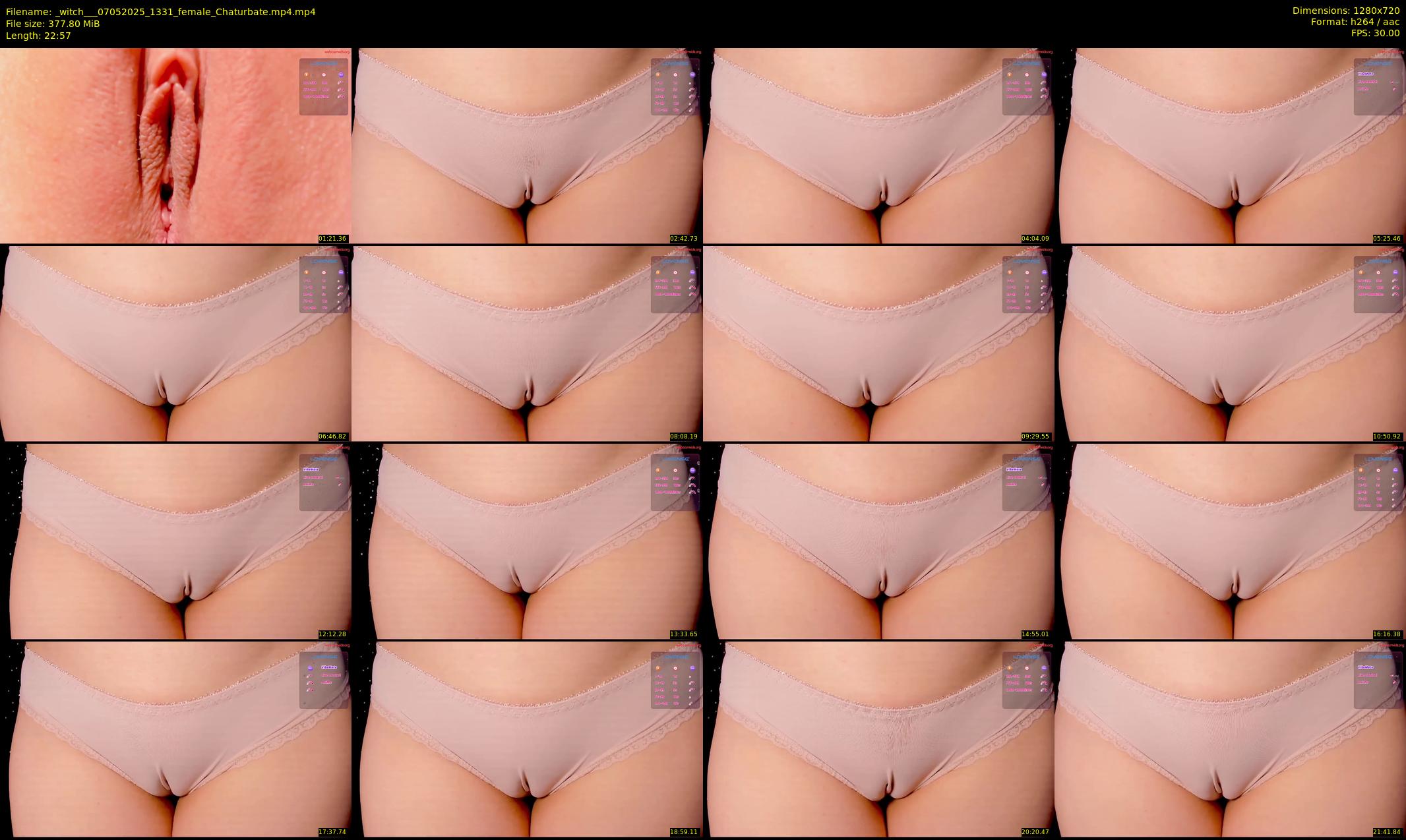 _witch__ — 23 minute Chaturbate female cam show recording, 720p, May 7, 2025