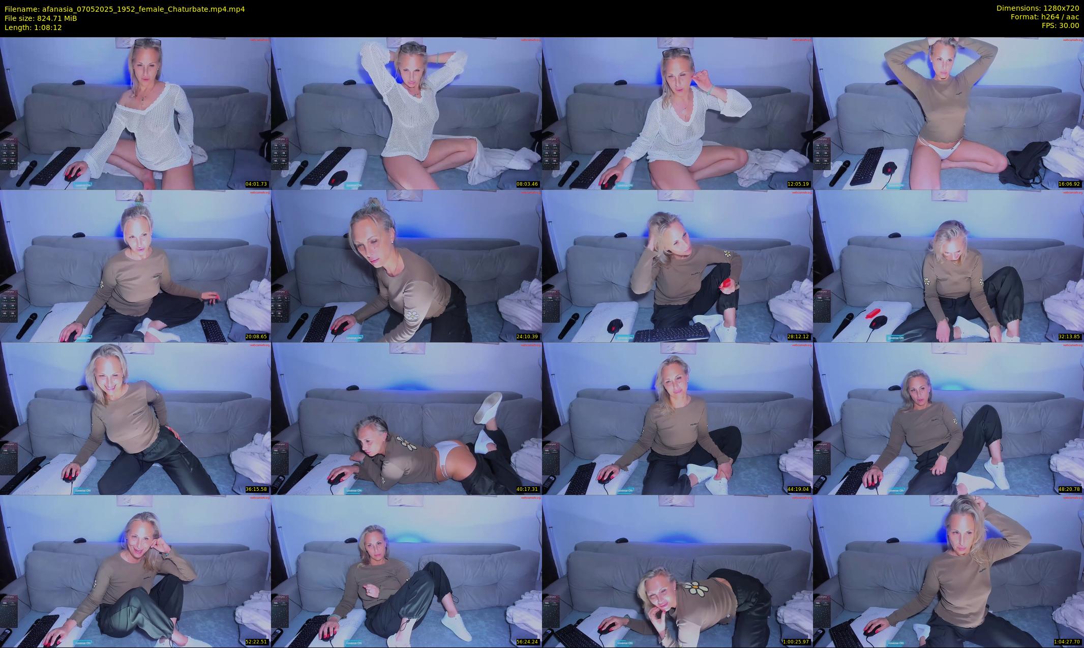 afanasia — 69 minute Chaturbate female cam show recording, 720p, May 7, 2025