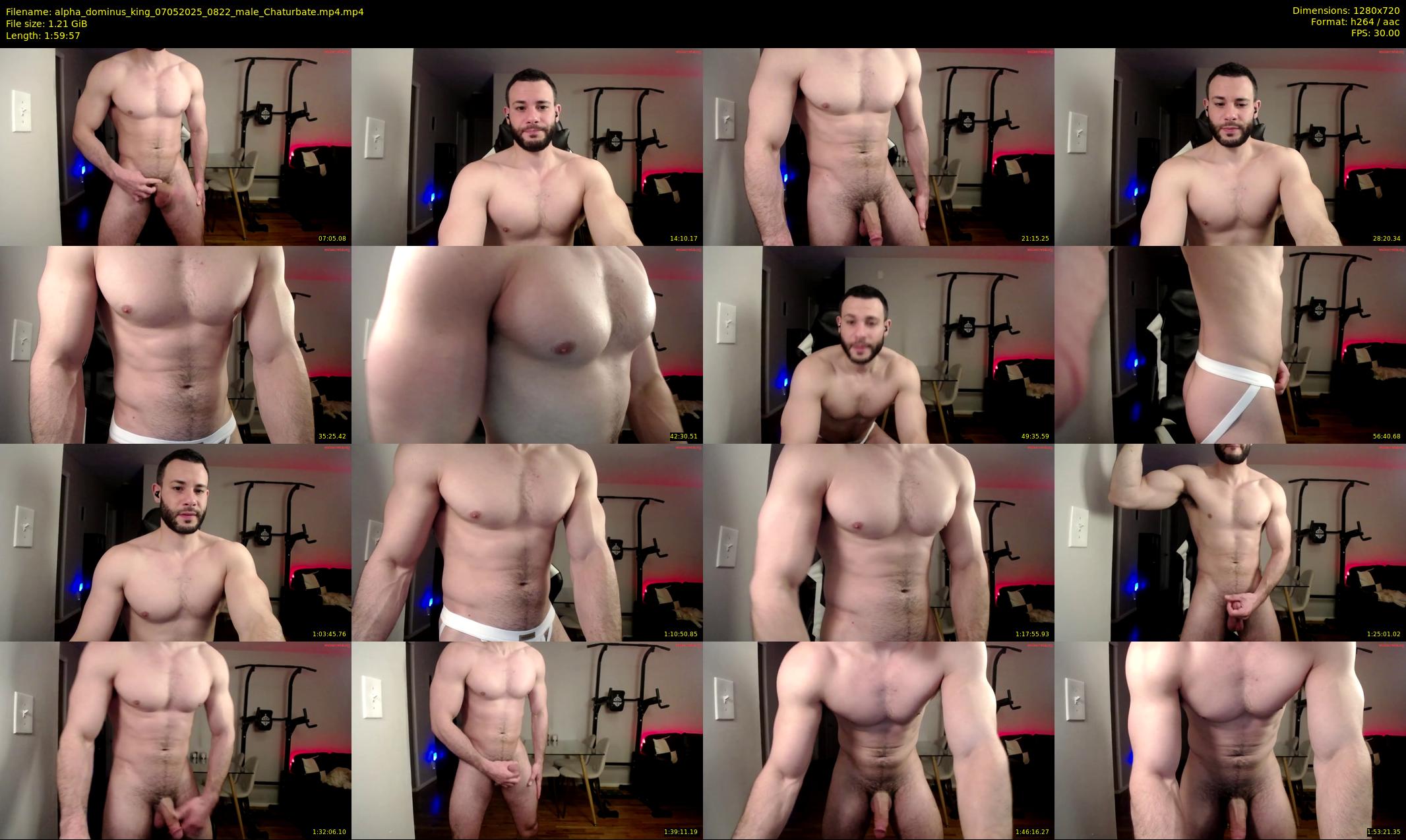 alpha_dominus_king — 120 minute Chaturbate male cam show recording, 720p, May 7, 2025