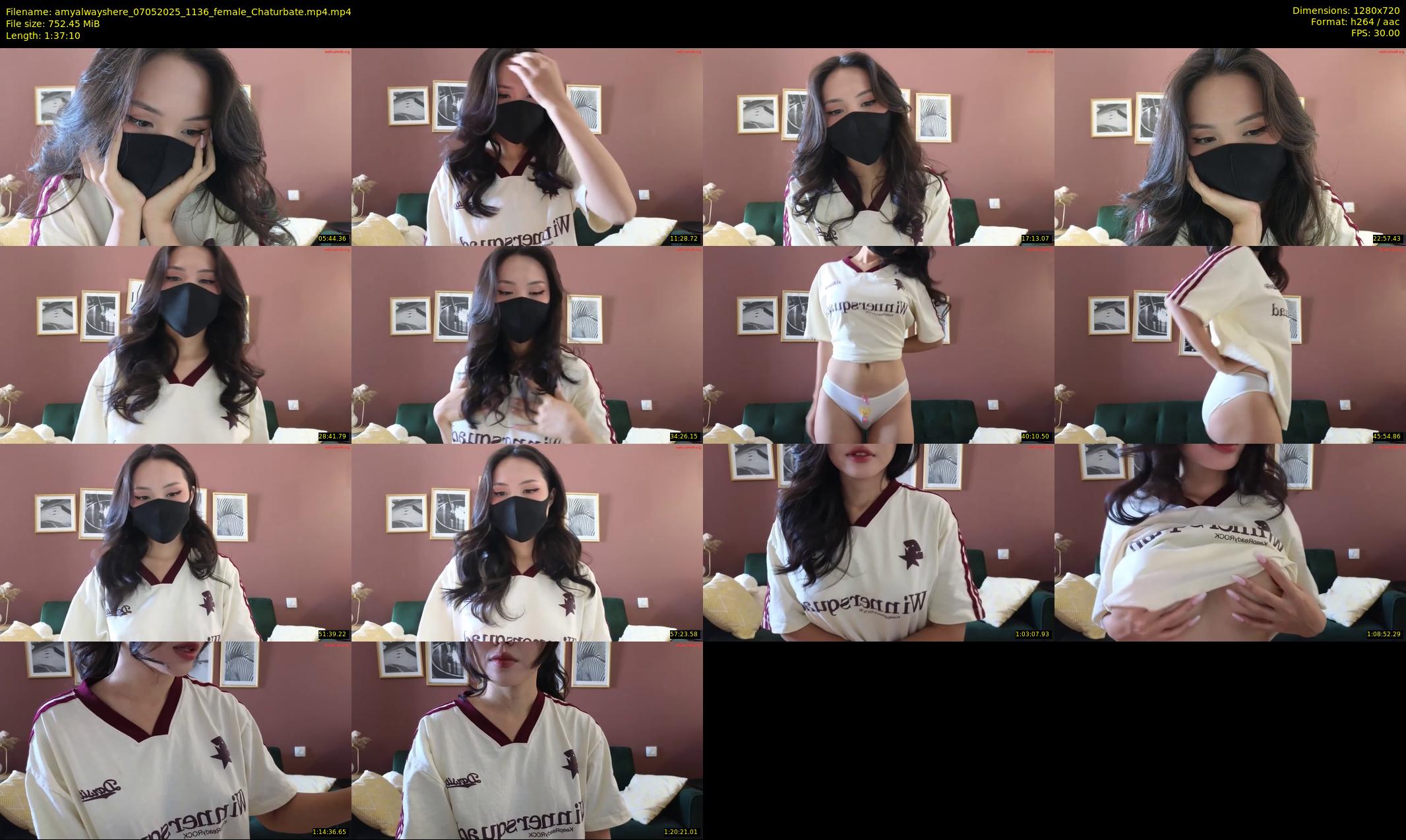 amyalwayshere — 98 minute Chaturbate female cam show recording, 720p, May 7, 2025