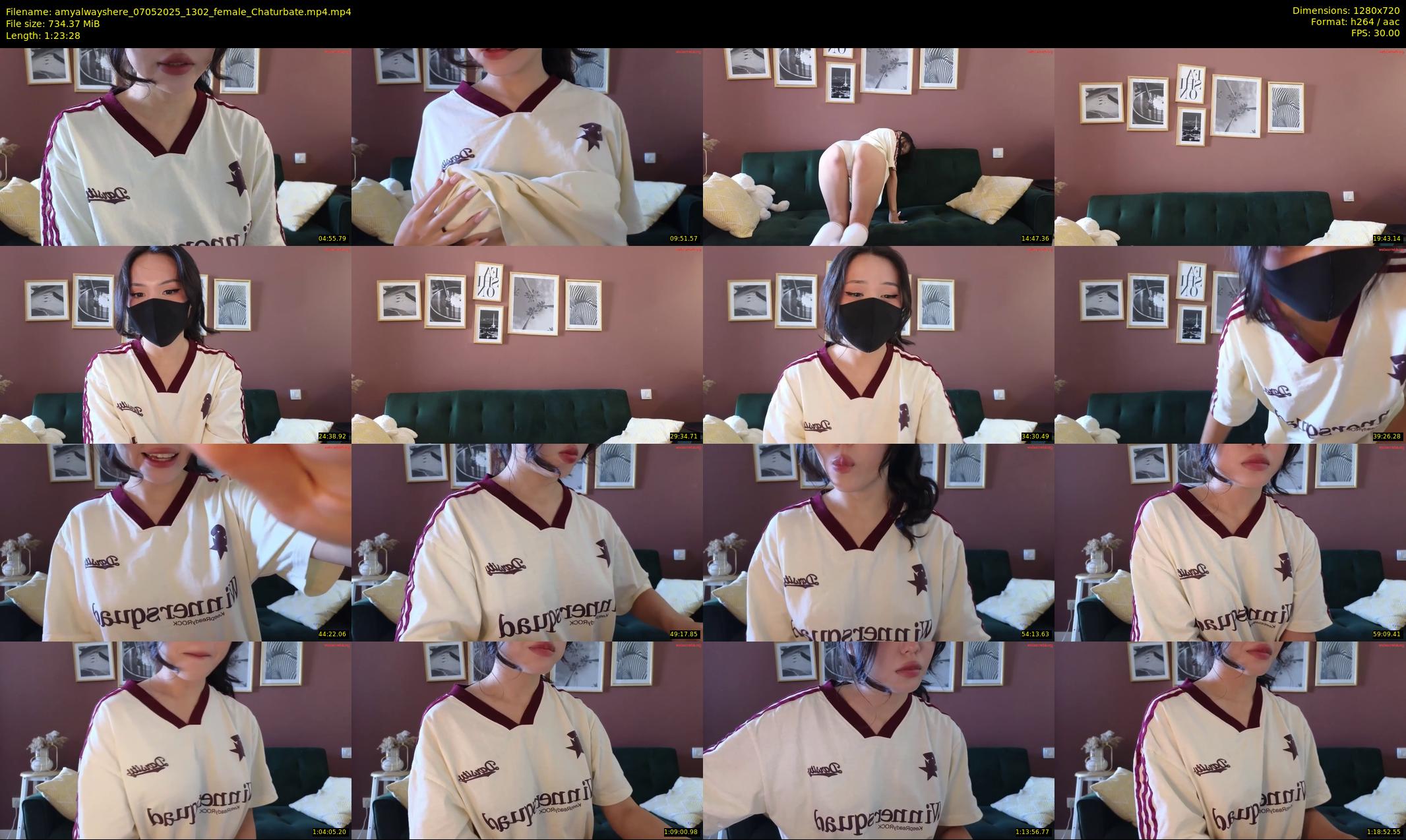 amyalwayshere — 84 minute Chaturbate female cam show recording, 720p, May 7, 2025